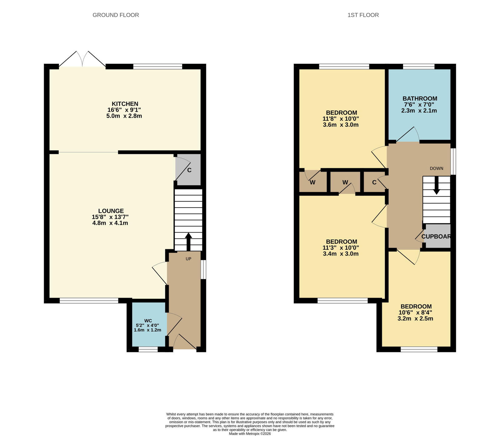 6, Stevenson Court, Falkirk floorplan