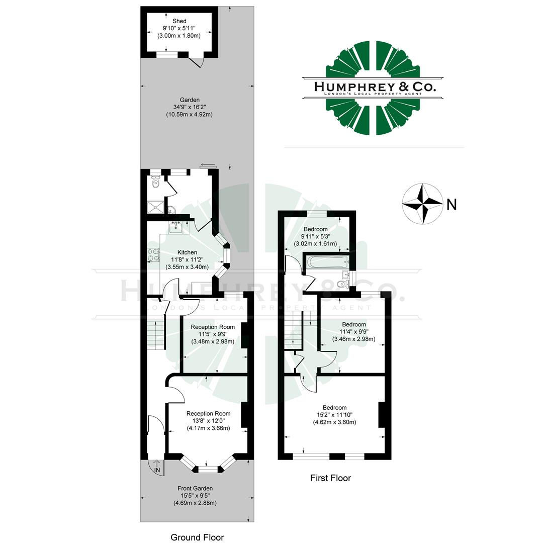 19 Brookdale Road, Brookdale Road, LONDON floorplan