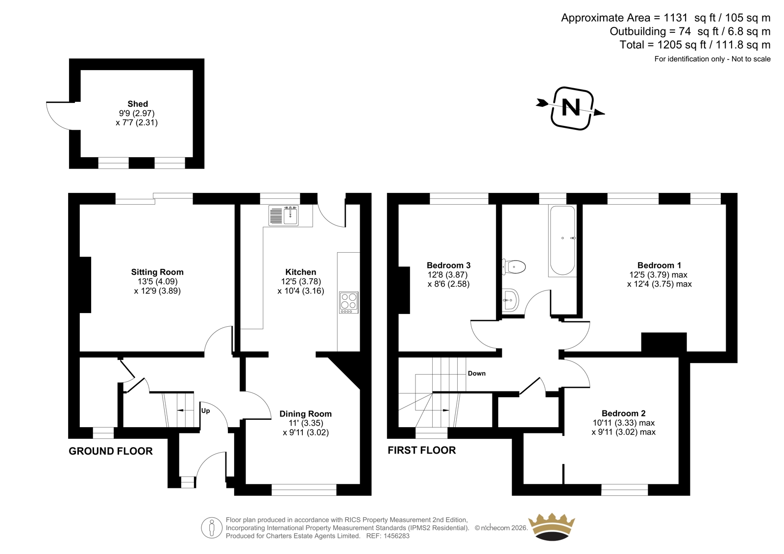 19, Lawn Road, Hampshire floorplan