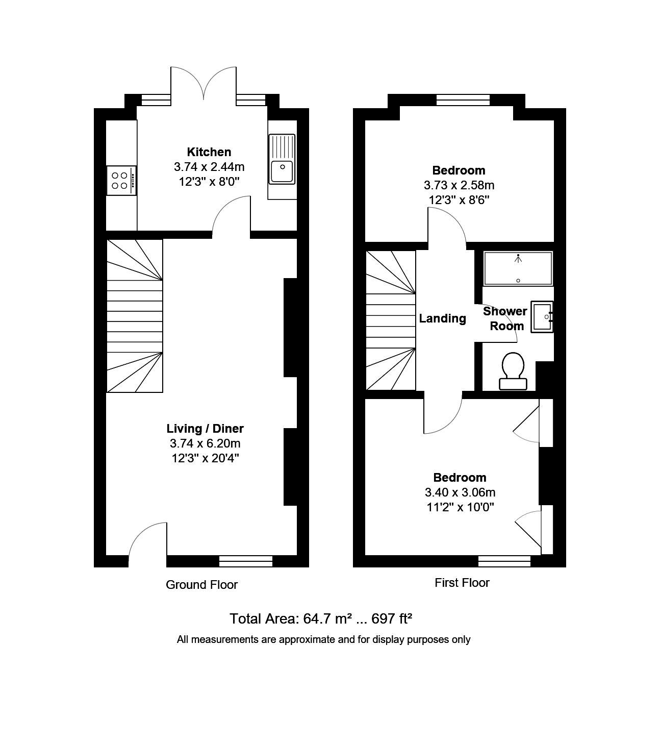 33, Orchard Street, Cambridge floorplan