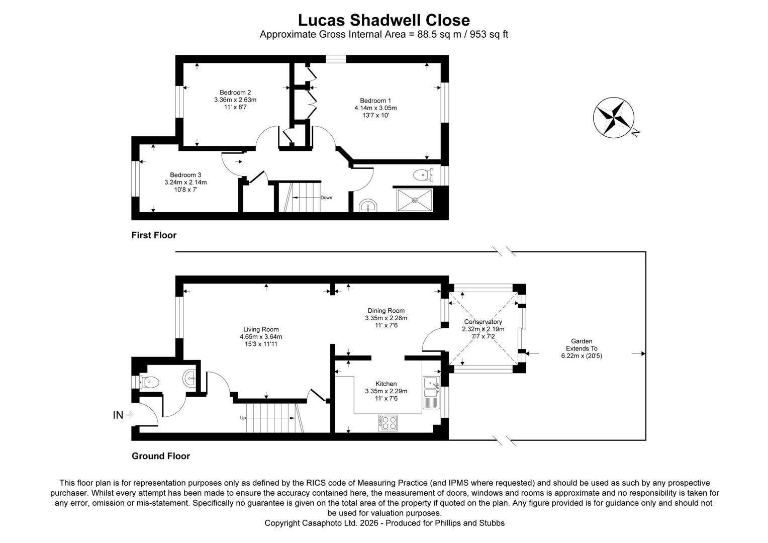 32, Lucas Shadwell Way, Rye floorplan