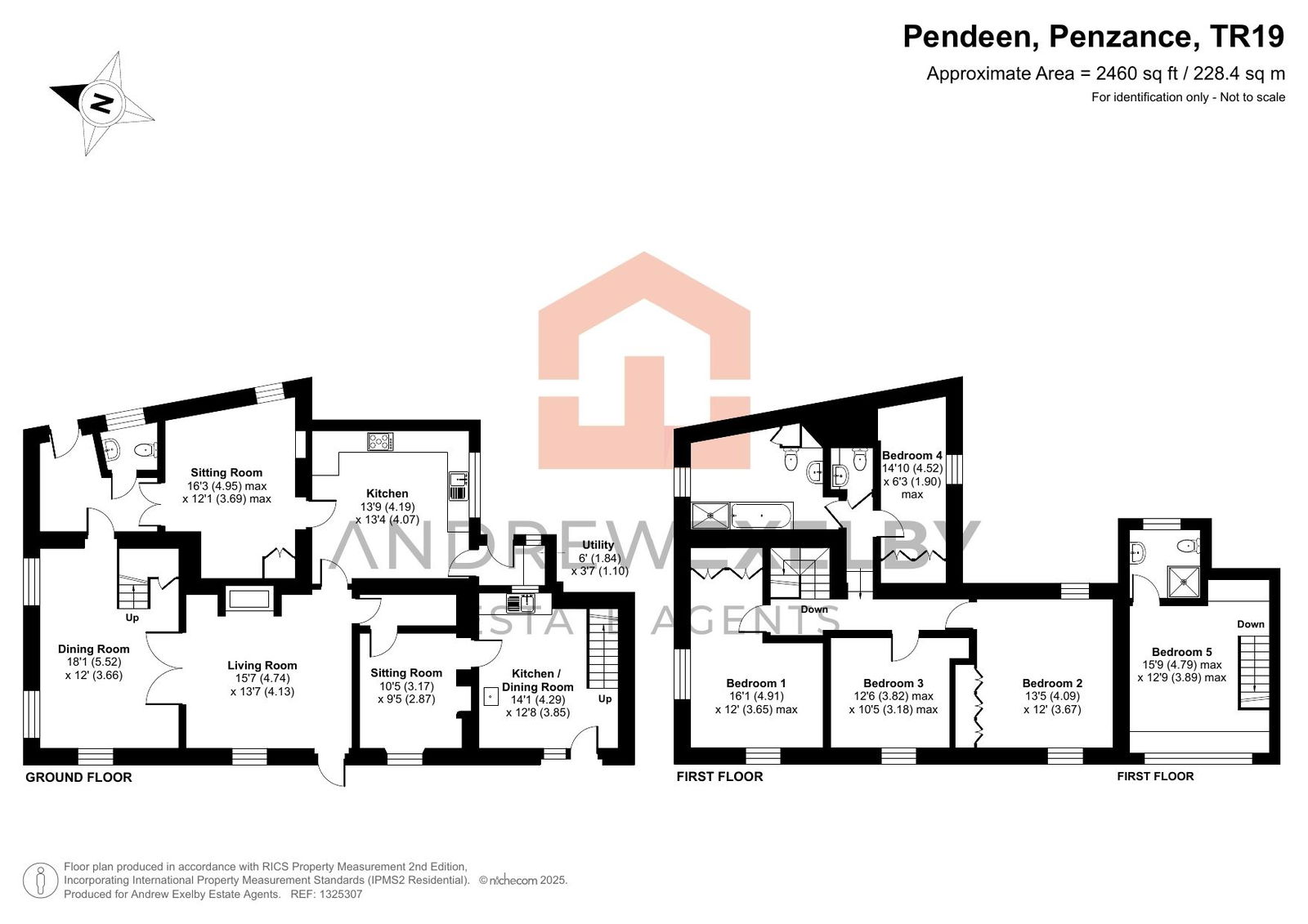 Quiddles, Pendeen floorplan