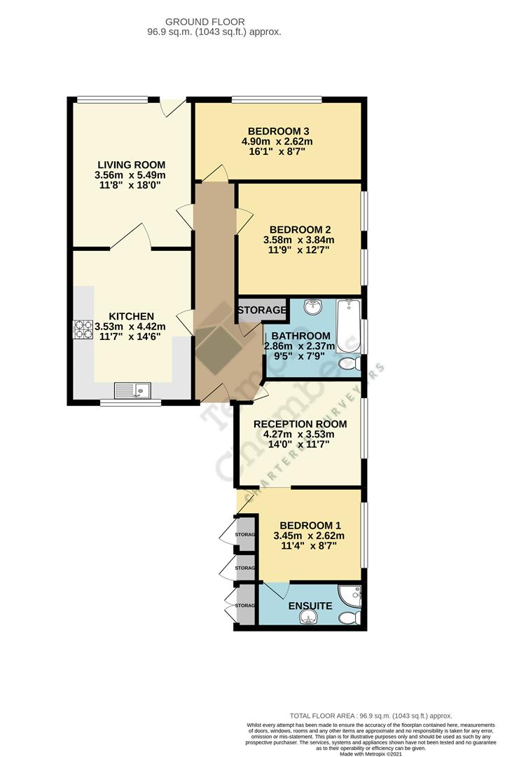 Brampton Close, Cheshunt, Waltham Cross EN7, 3 bedroom semidetached
