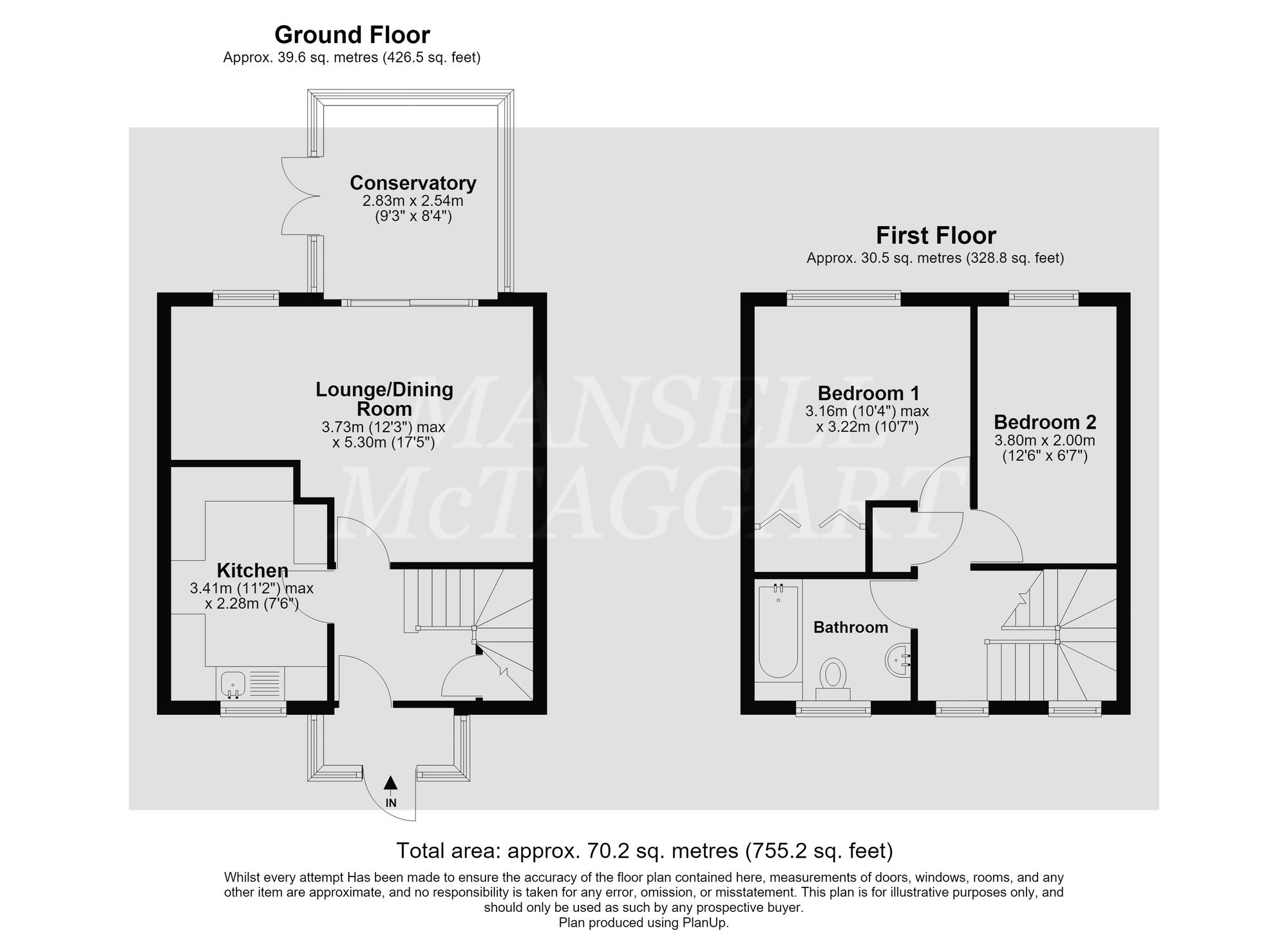 14 Chevening Close, Crawley floorplan