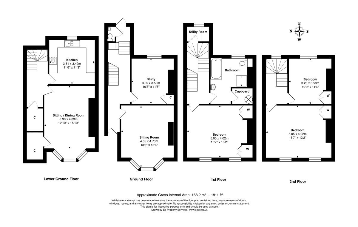 141, Walton Street, Oxfordshire floorplan