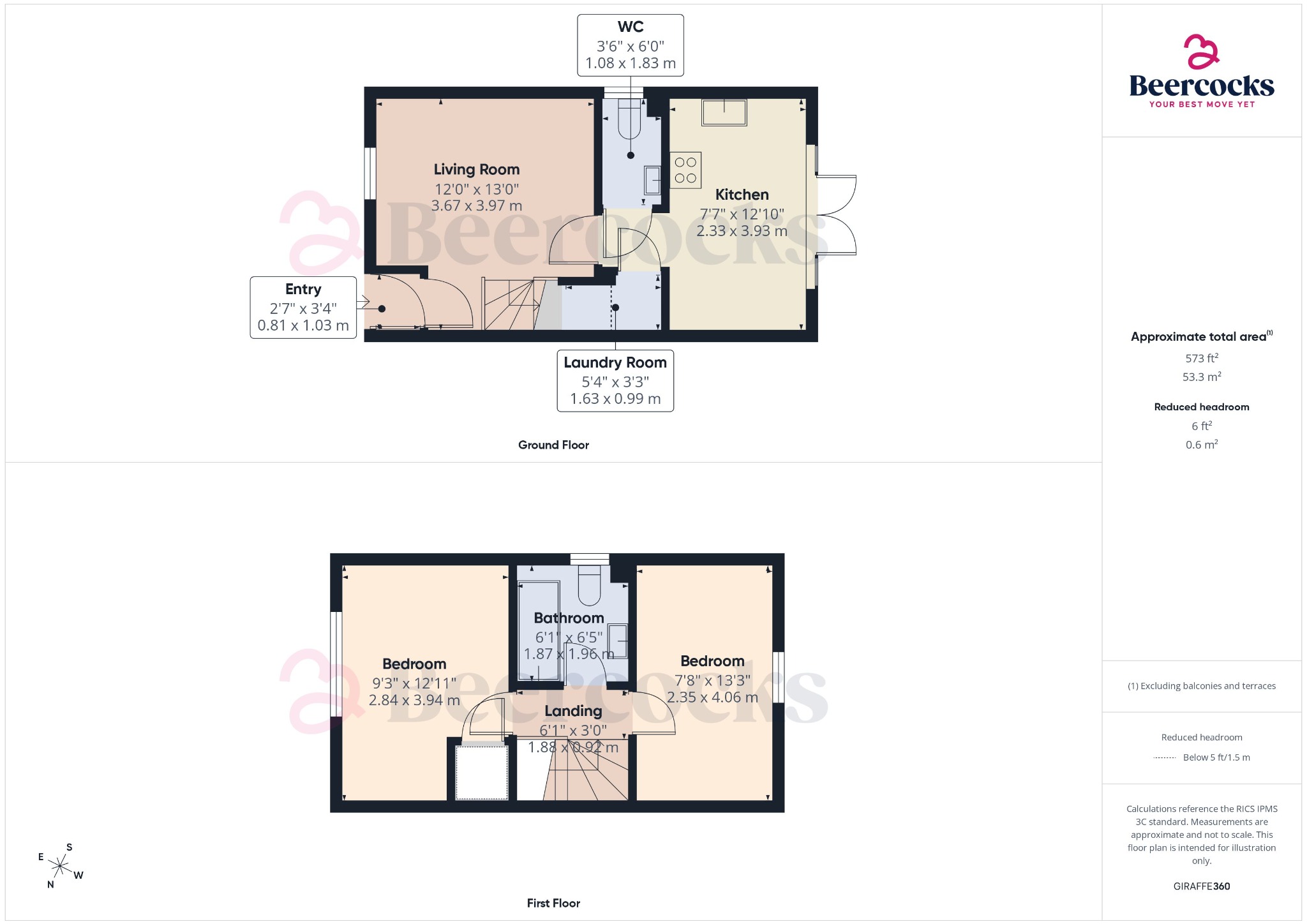 22, Hunsley Avenue, Driffield, YO25 5GD floorplan