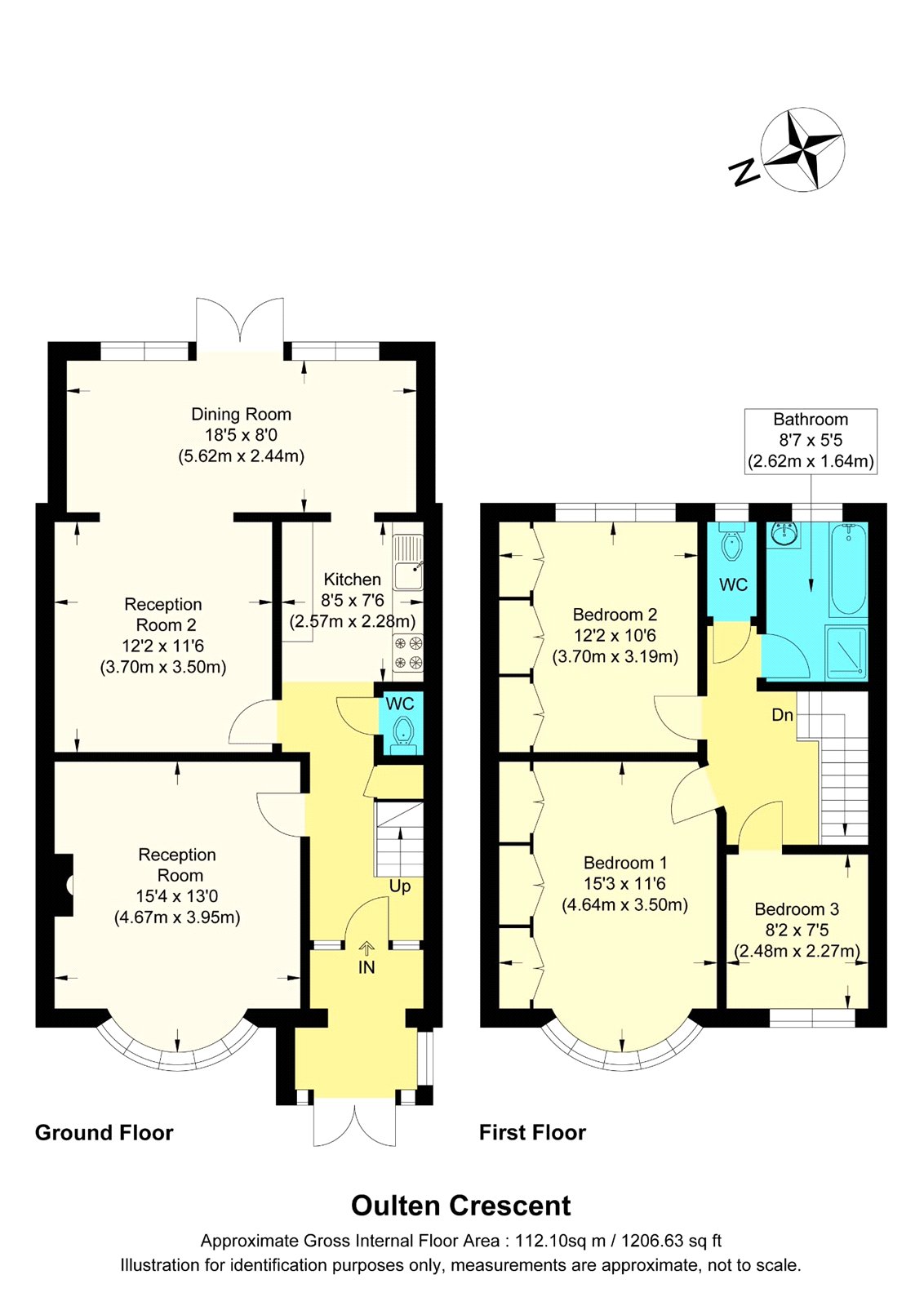 22, Oulton Crescent, Barking floorplan