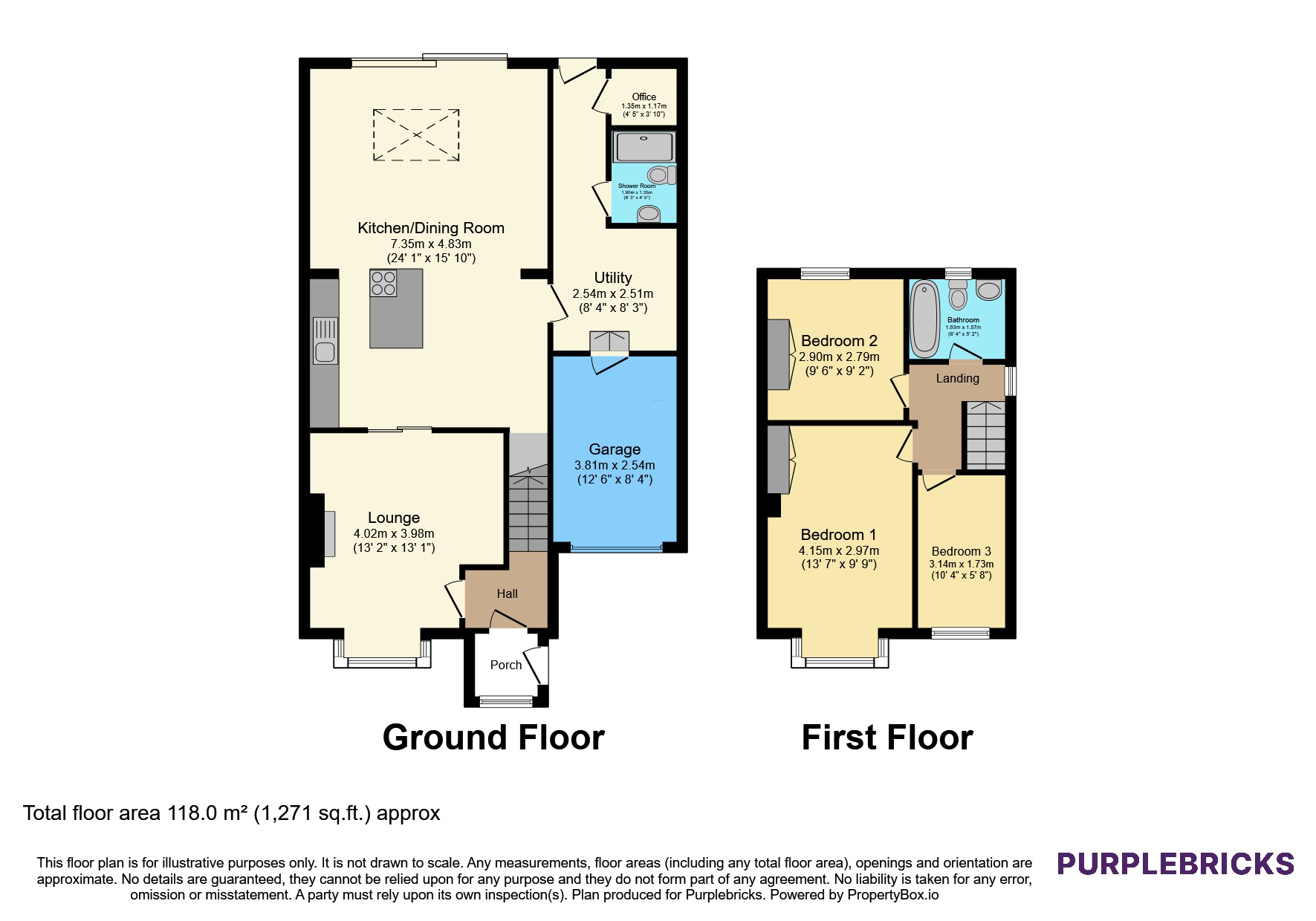 25, The Oaks, Ripon floorplan