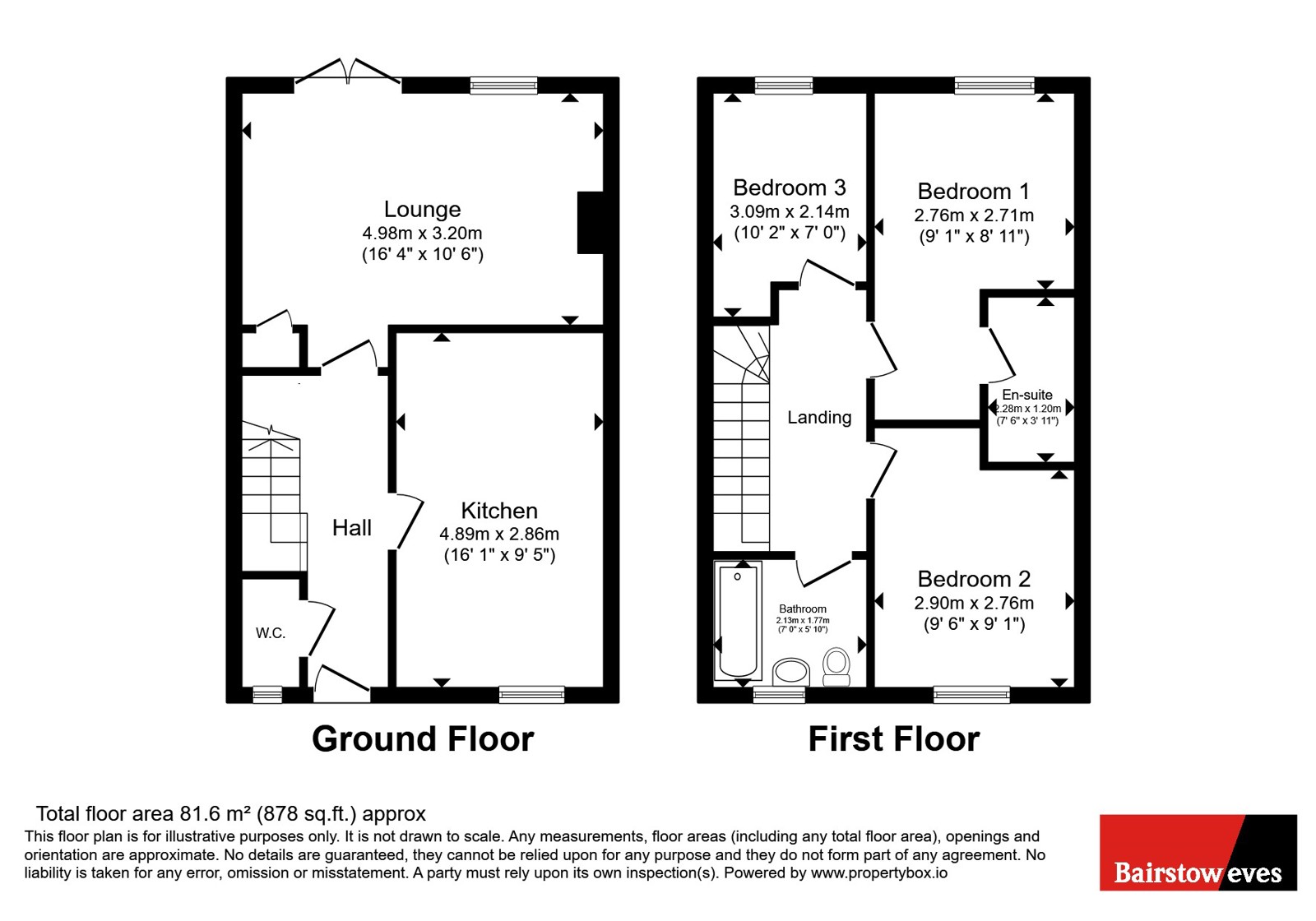 2, Rocheford Way, Atherstone floorplan