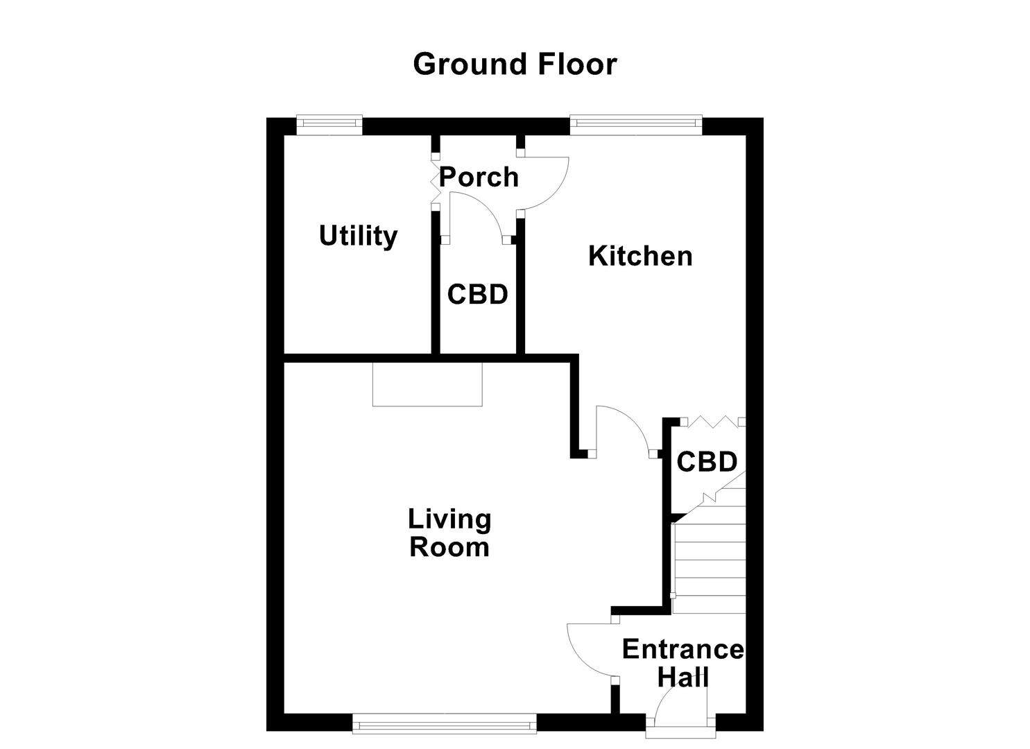 Thirlmere Road, Flanshaw Estate, Wakefield WF2, 2 bedroom semidetached