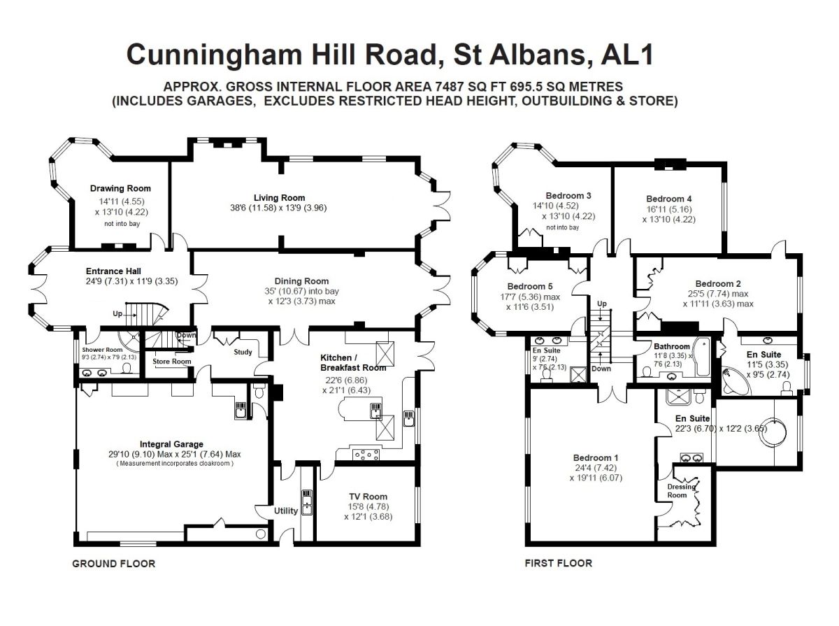 7 Bedrooms Detached house for sale in Cunningham Hill Road, St. Albans AL1