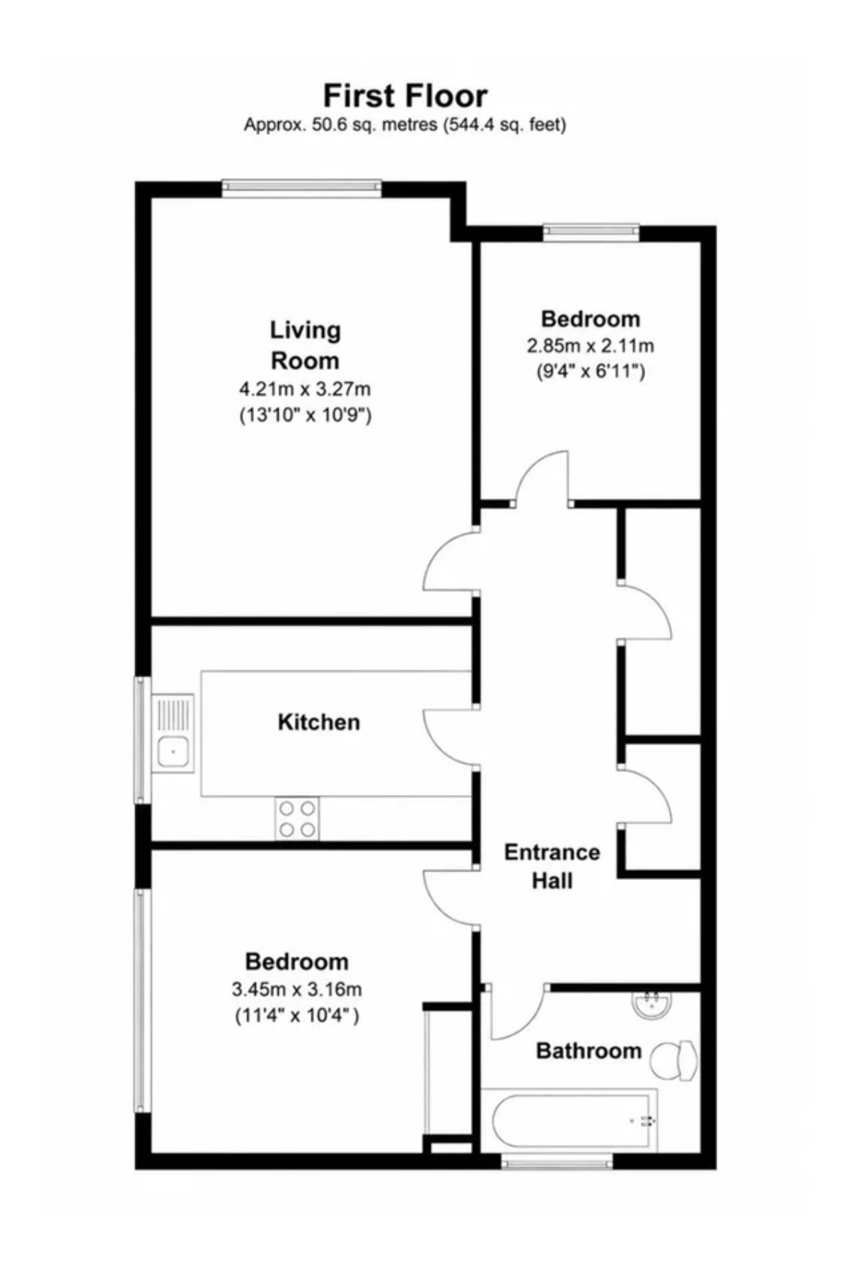 85, Knowles Close, West Drayton floorplan