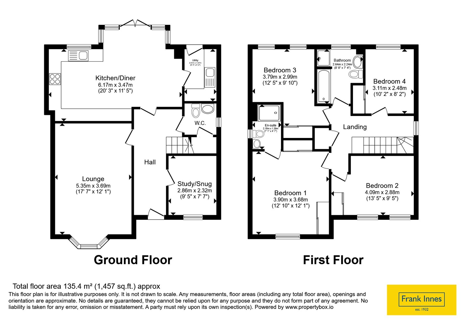 22, Marley Way, Burton-on-Trent floorplan