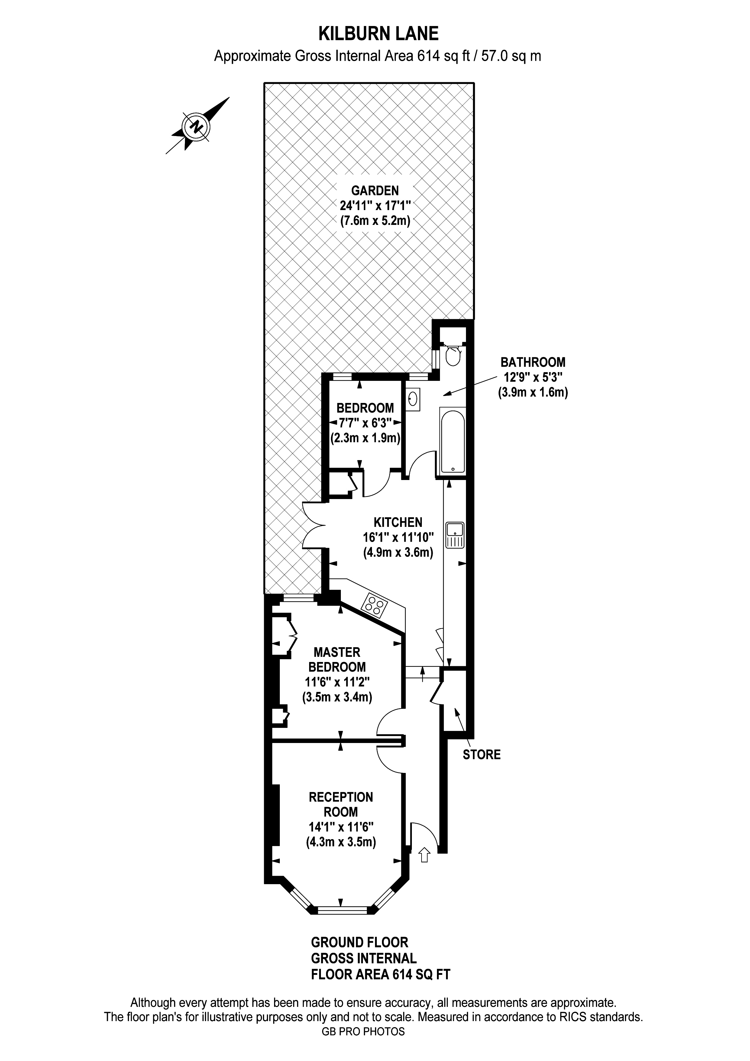 2 Bedrooms Flat for sale in Kilburn Lane, London W10