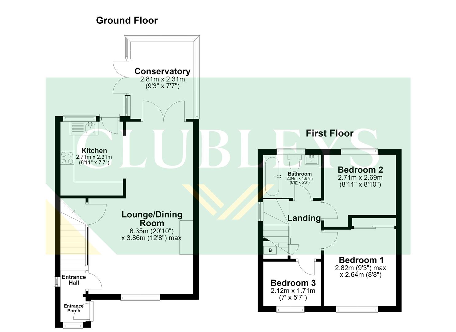 6, Grangeland Walk, Barmby Moor floorplan