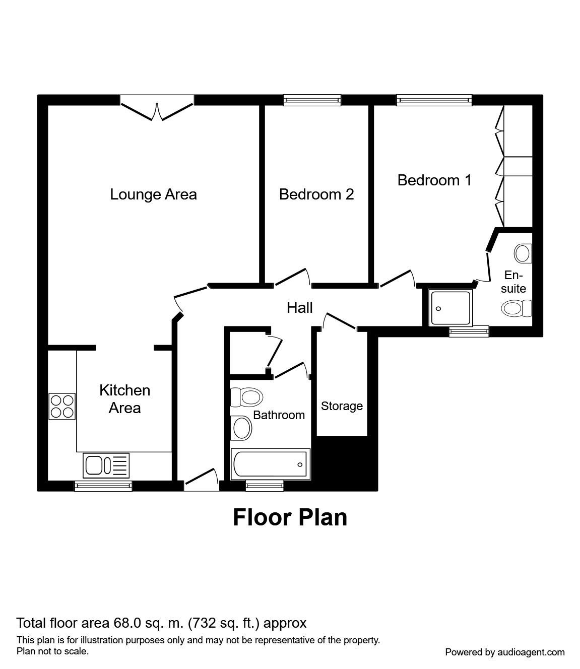 2 Bedrooms Flat for sale in Salisbury Mews, Tingley, Wakefield WF3