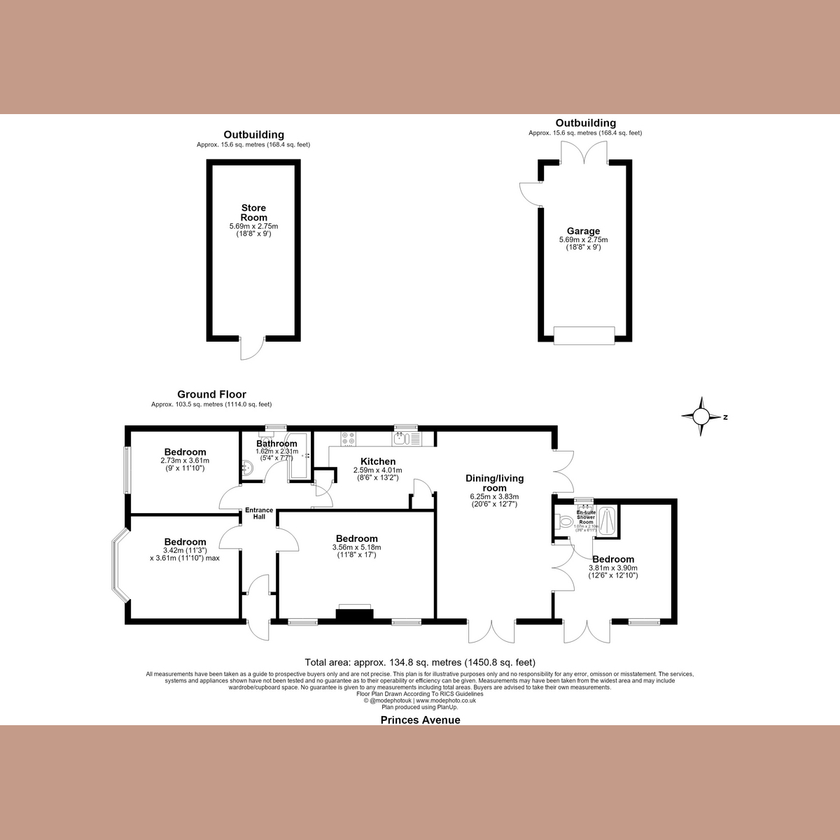 Princes Avenue, Benfleet floorplan