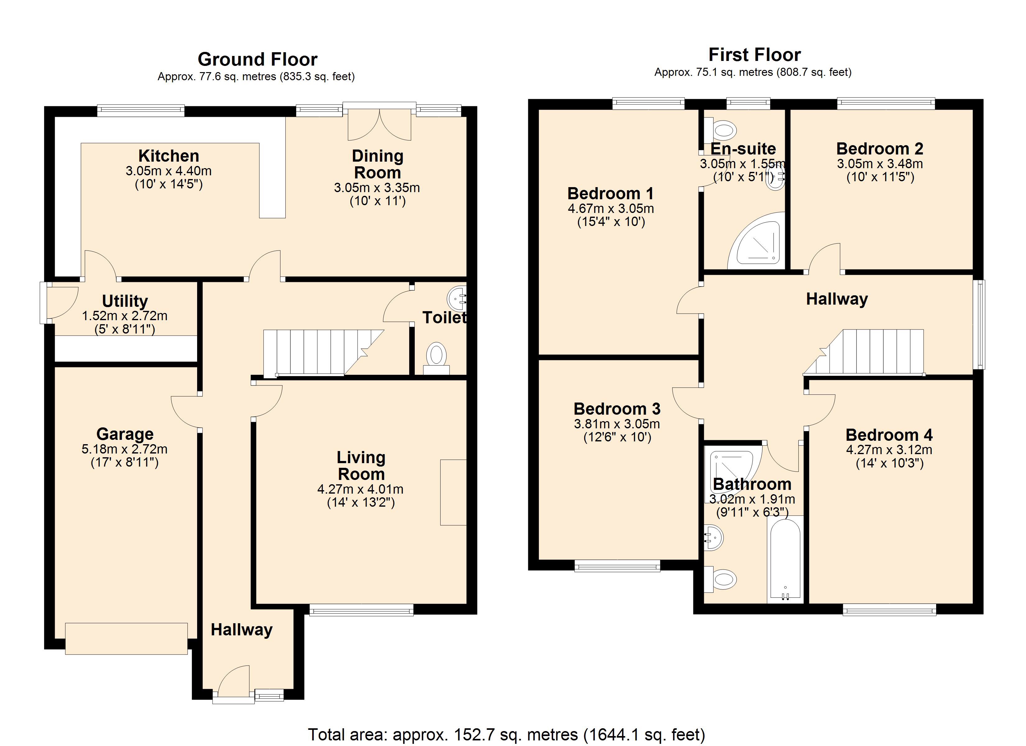 4 Bedrooms Detached house for sale in Priory Court, Harthill, Sheffield S26
