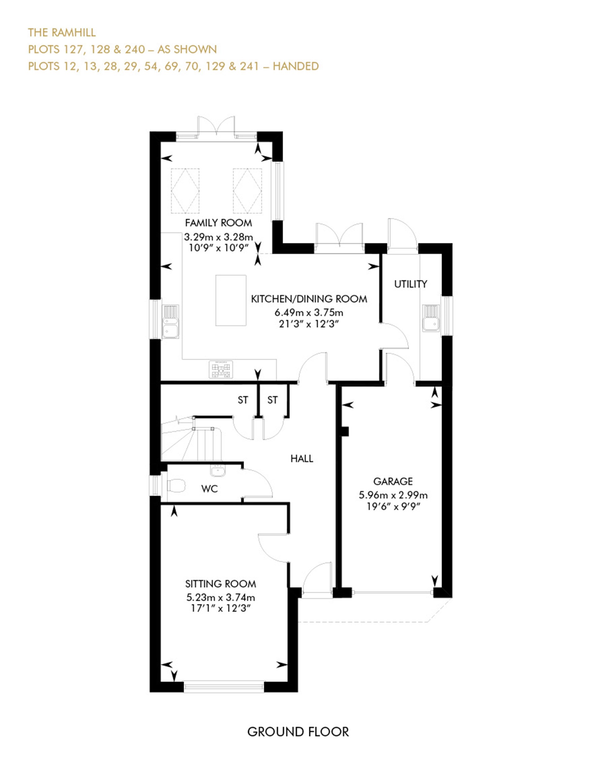 "Ramhill" at Littleworth Road, Benson, Wallingford OX10, 5 bedroom
