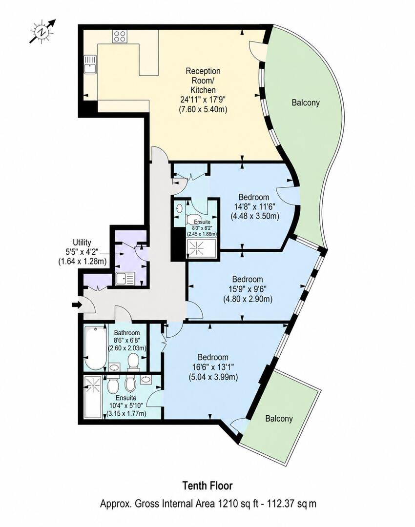 Juniper Drive, London floorplan