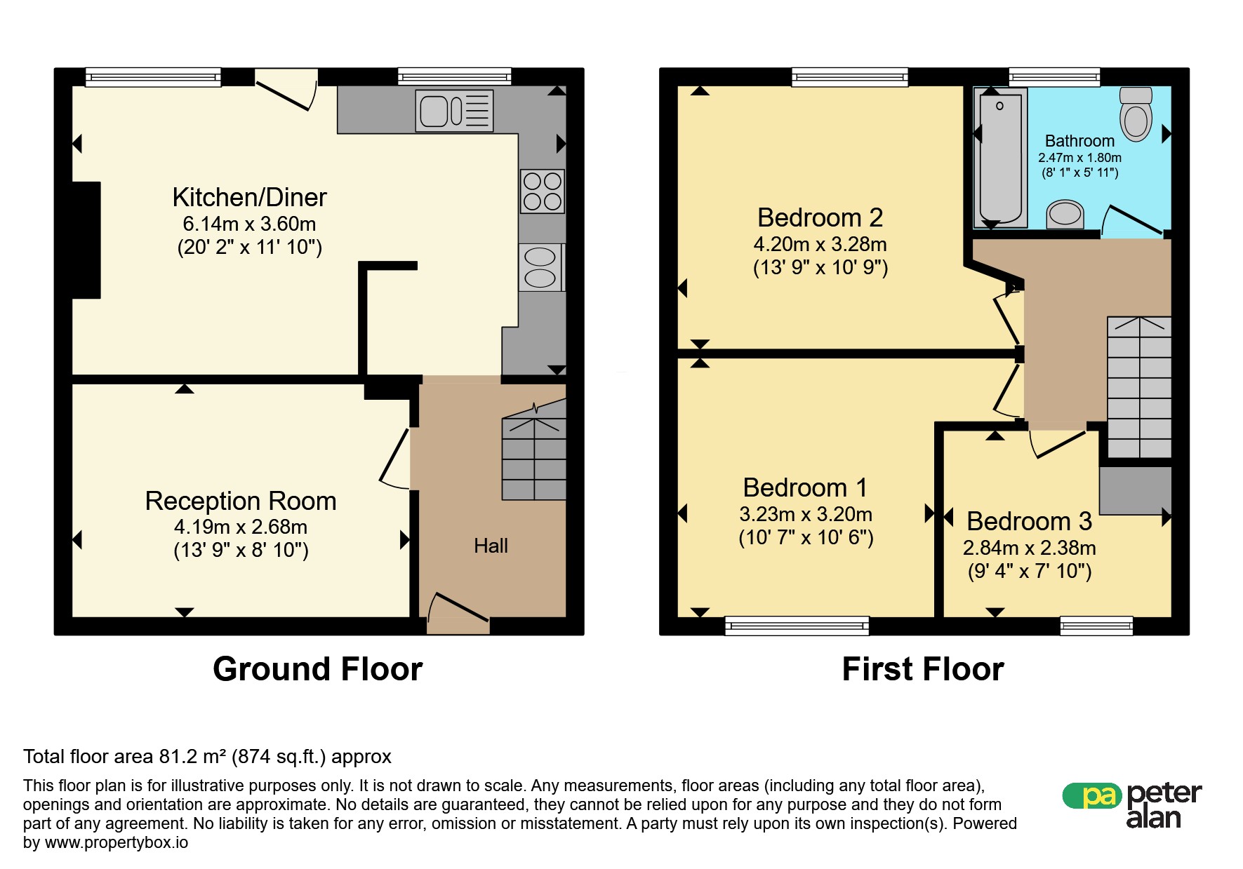 16, Brangwyn Road, Tredegar floorplan