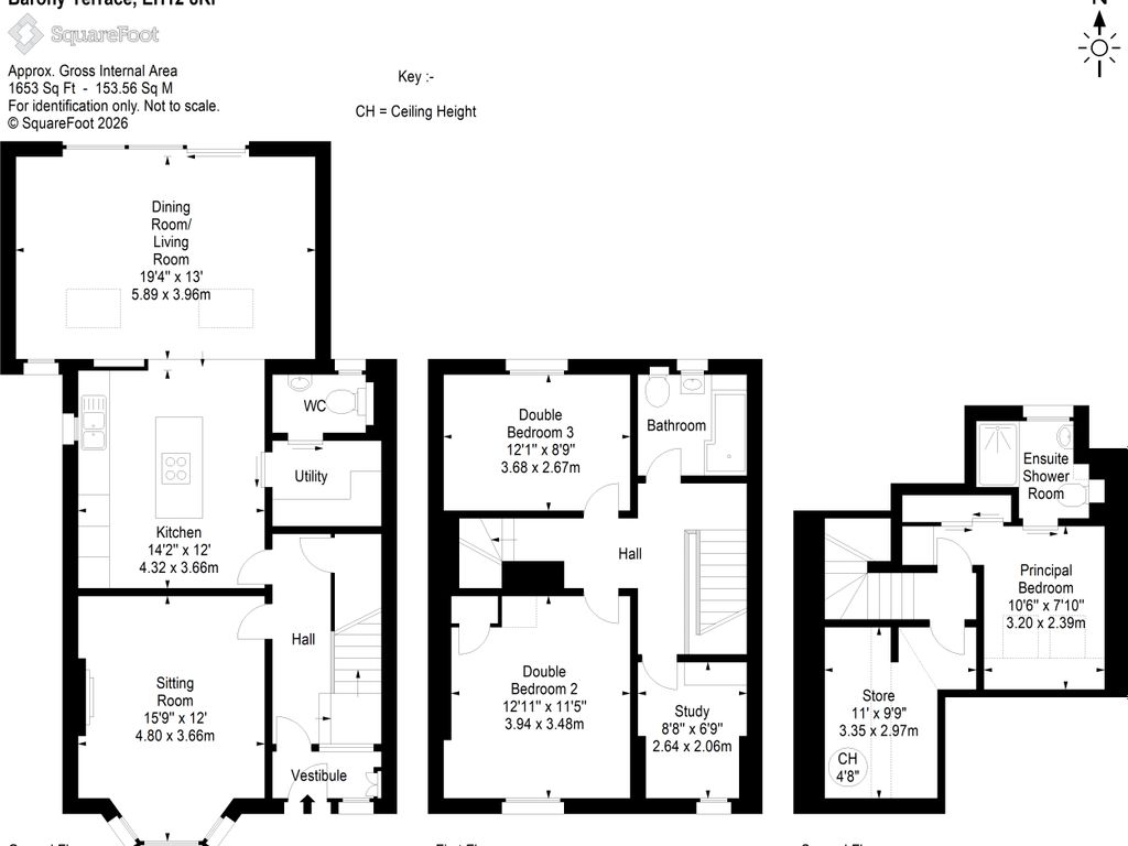 Barony Terrace, Edinburgh floorplan