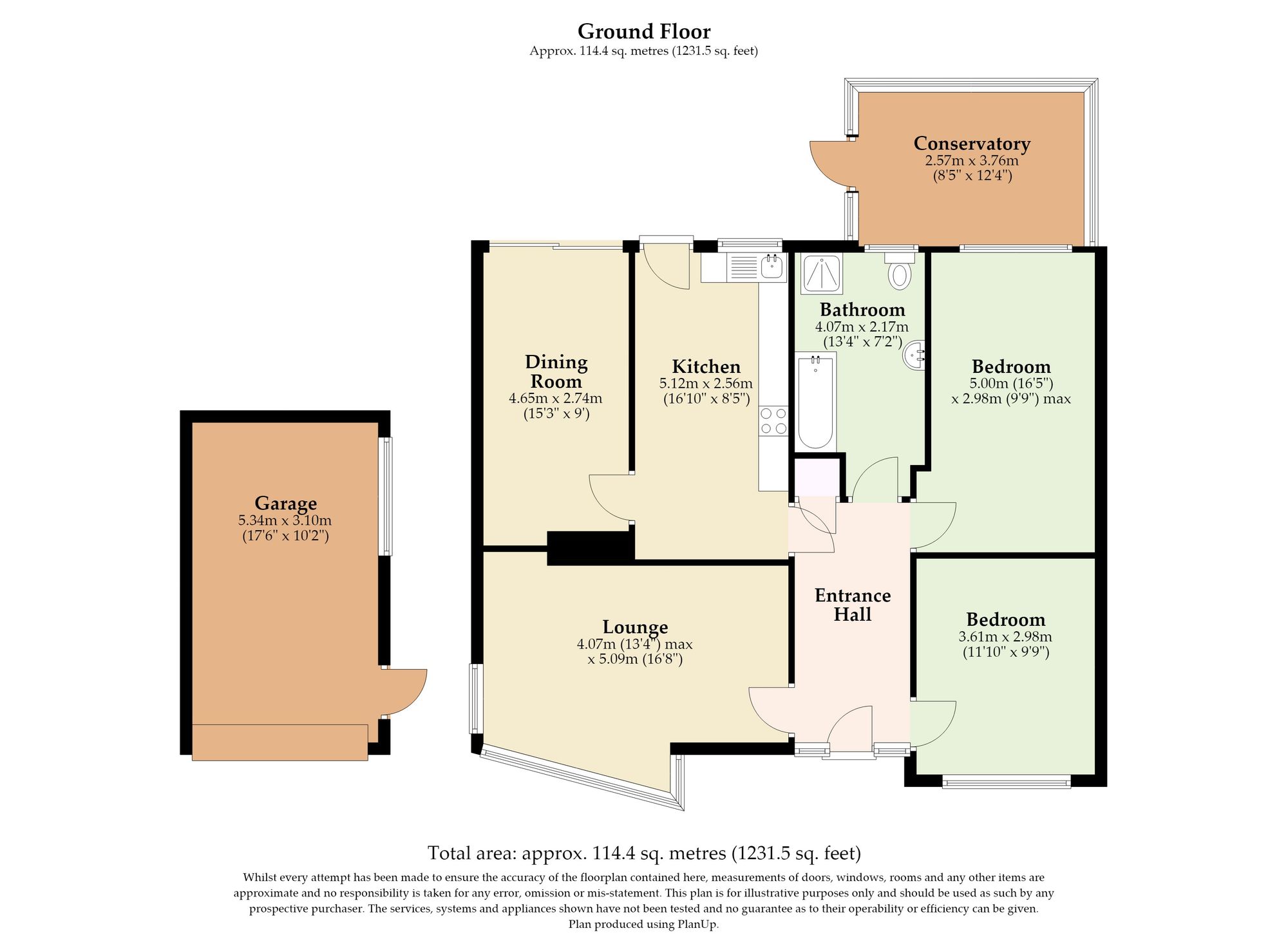2 Hammond Way, Norwich floorplan