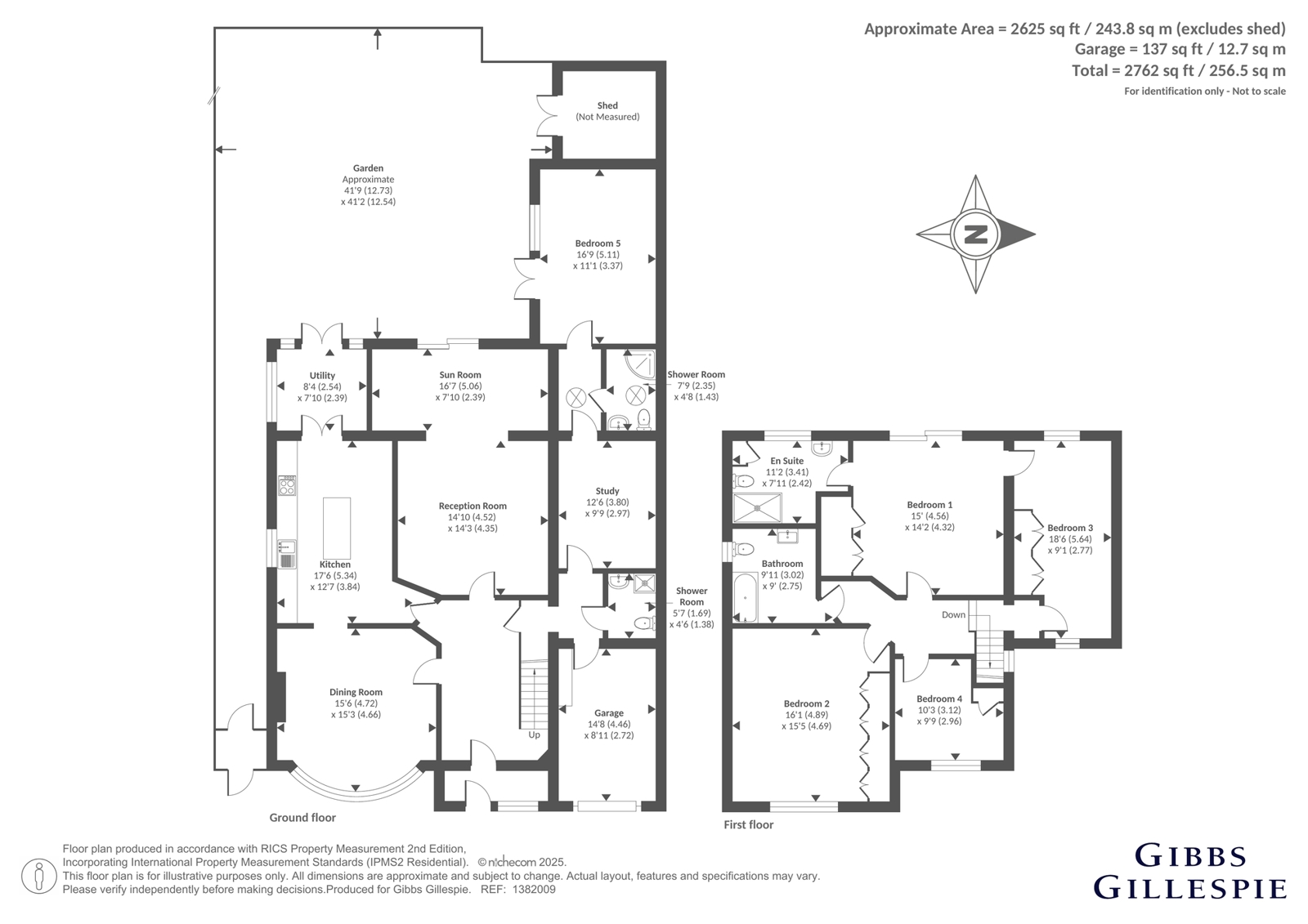 4, Queen Anne's Gardens, London floorplan