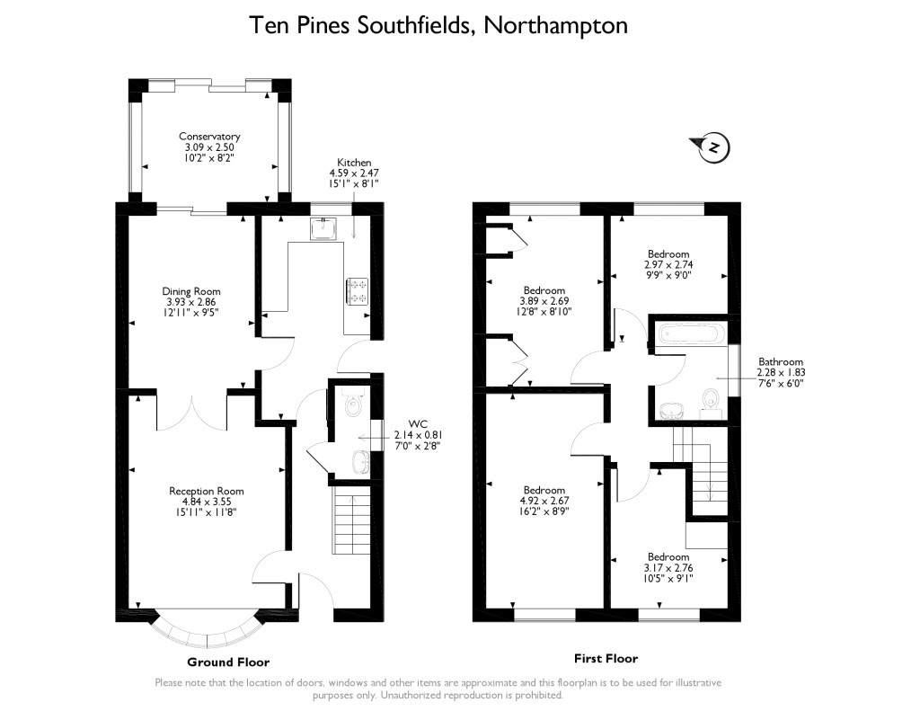 4 Bedrooms Detached house for sale in Ten Pines, Northampton NN3