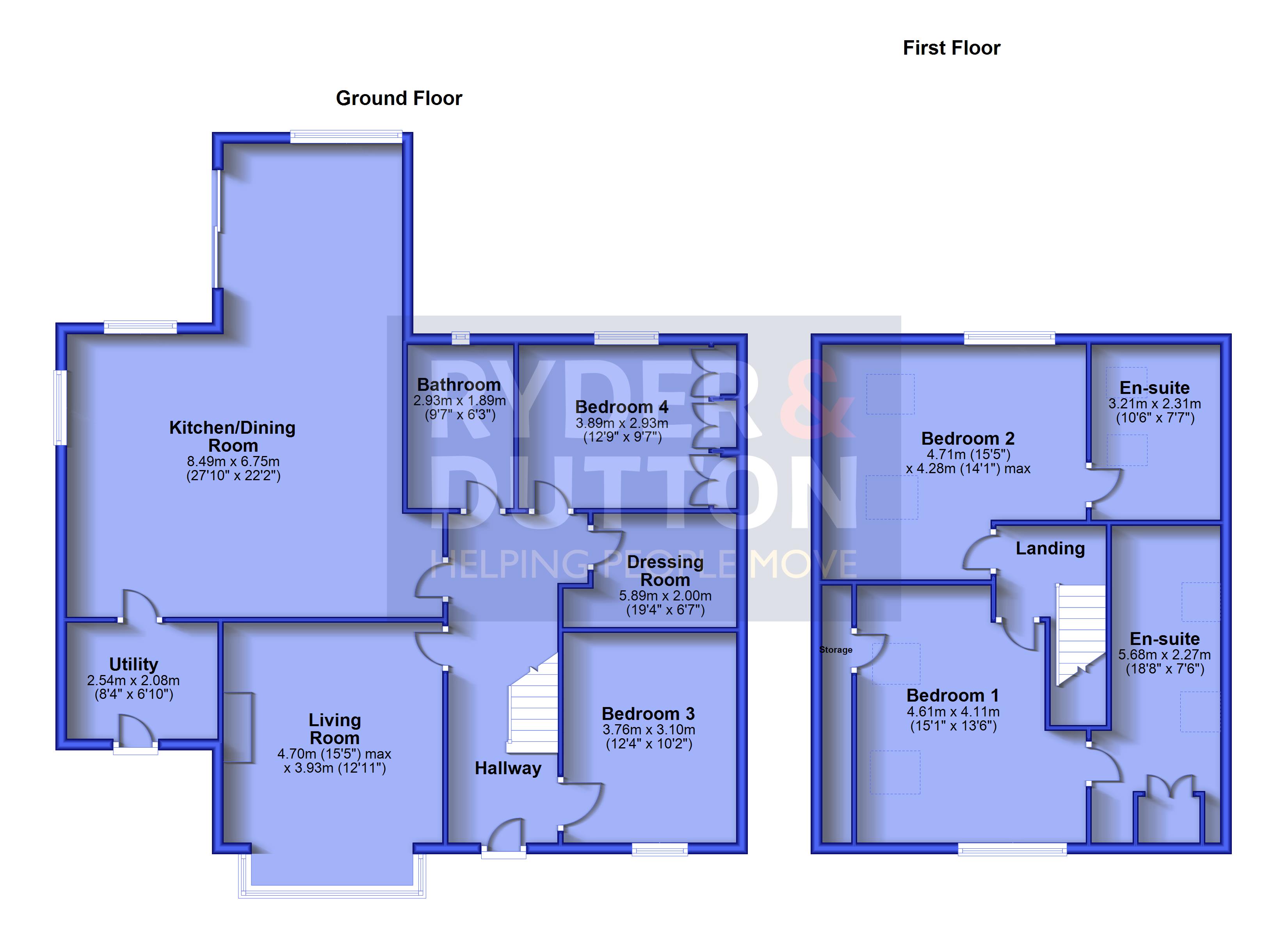 43, Linfit Lane, Huddersfield floorplan