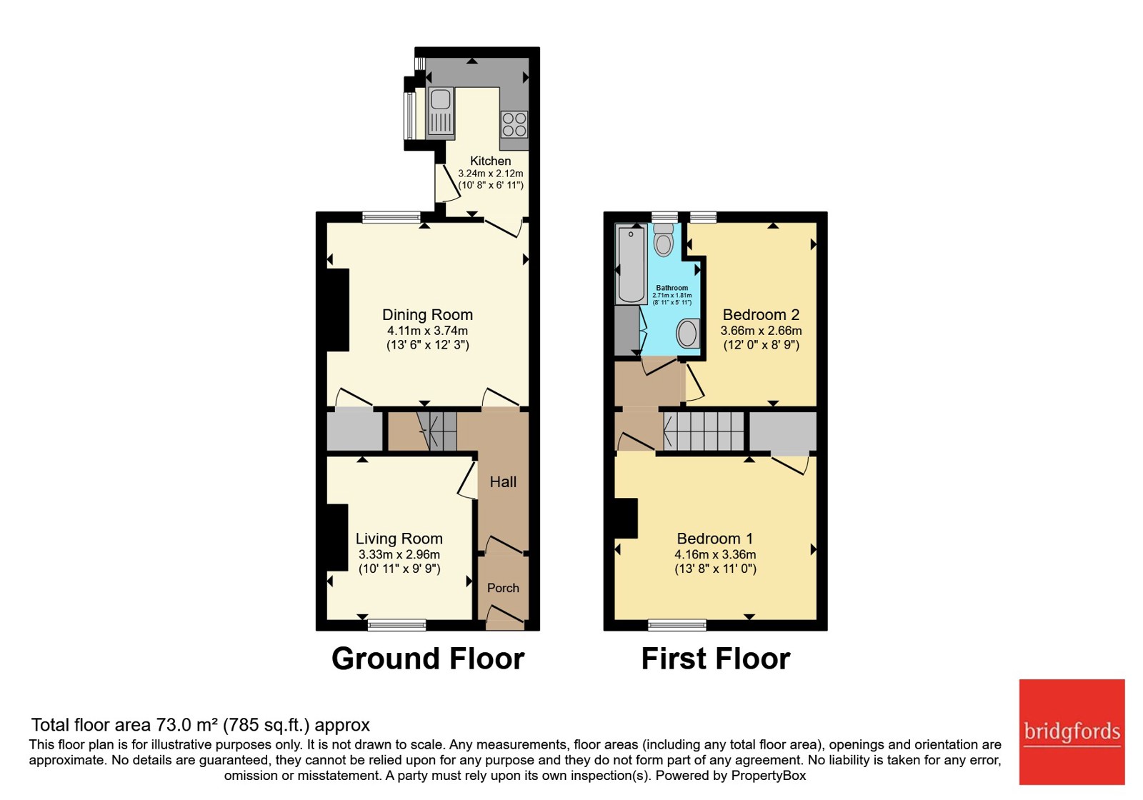 Herbert Street, Burnley floorplan