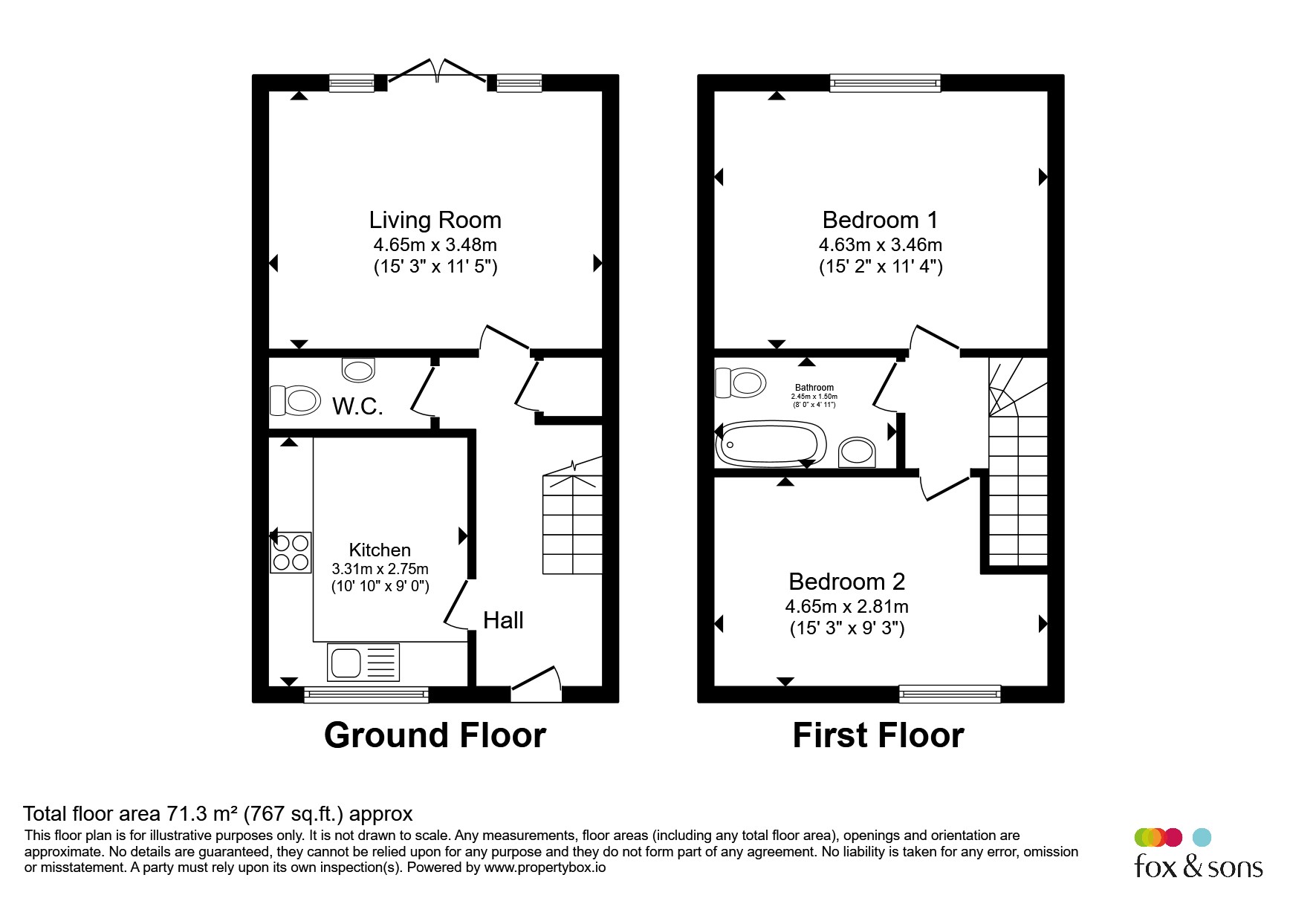 31, Long Beach Close, Eastbourne floorplan