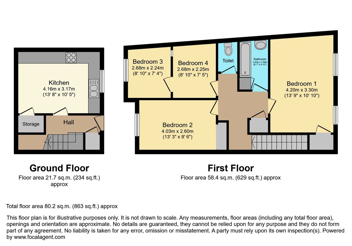 35, Southern Avenue, Feltham floorplan