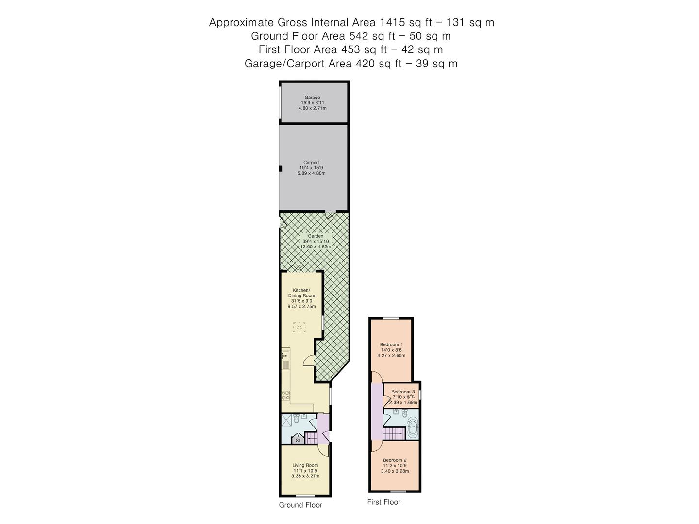 38, Bengeo Street, Bengeo floorplan