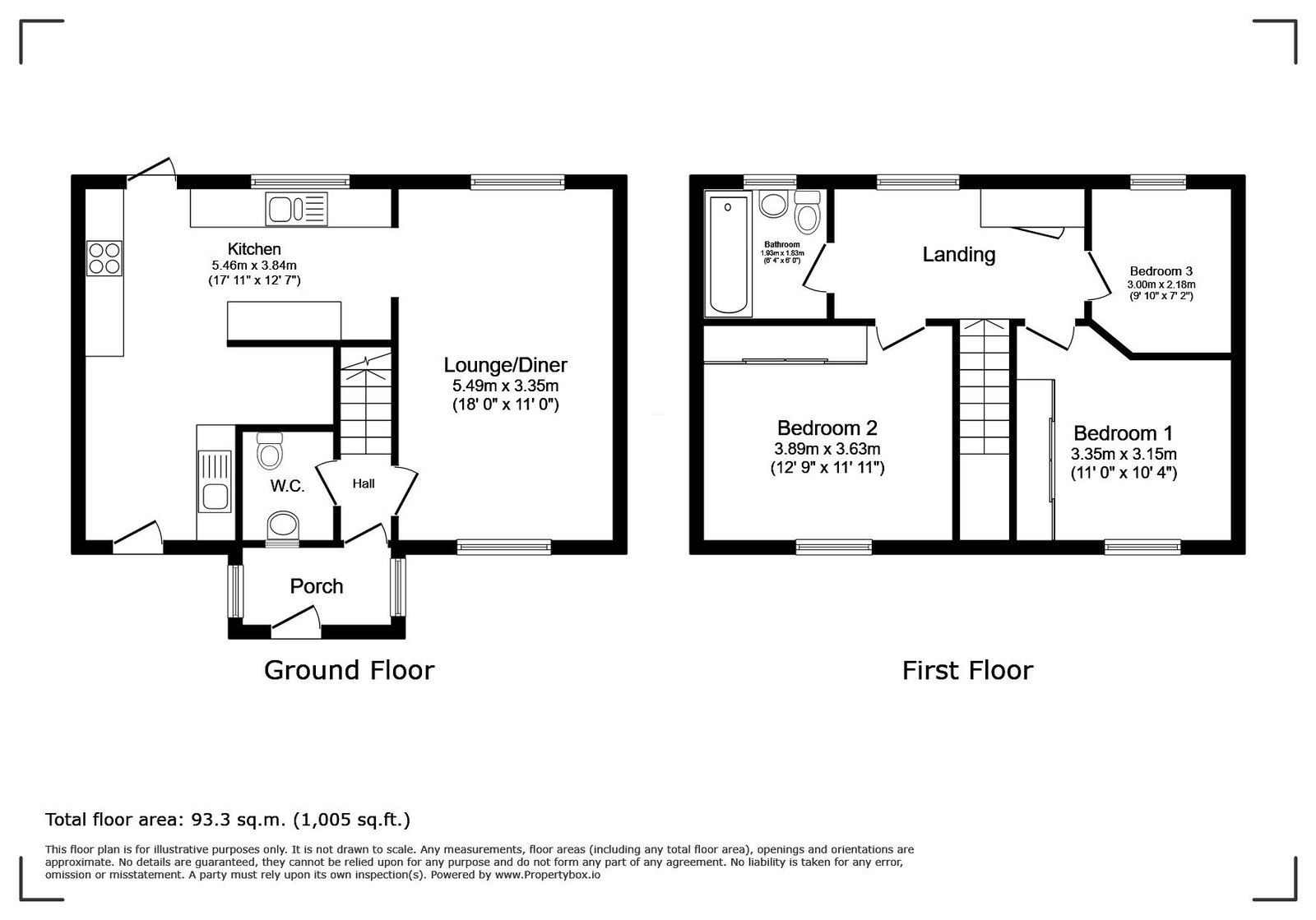 7, Glebelands, Ashford floorplan
