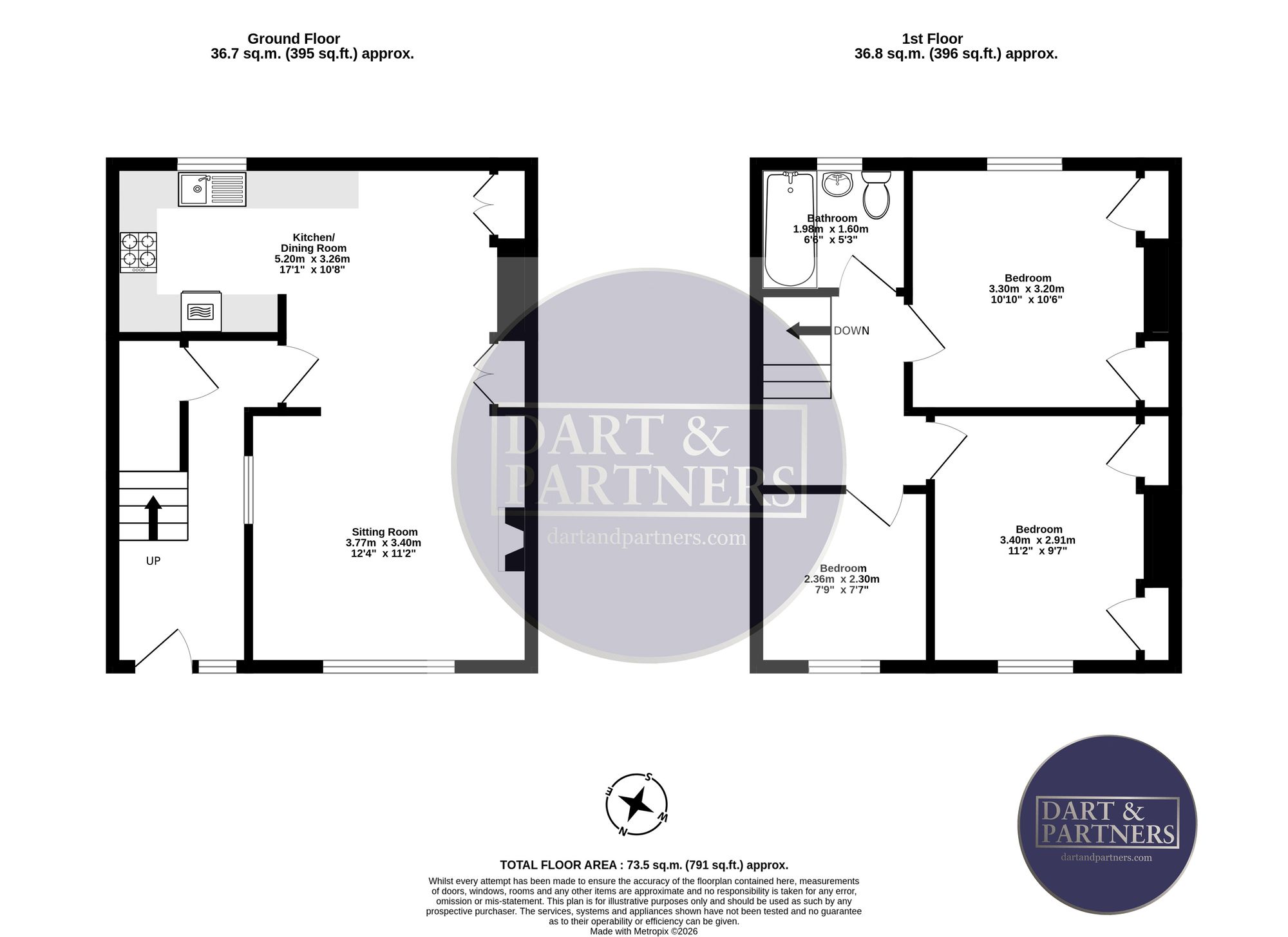 4 Heywoods Road, Teignmouth floorplan