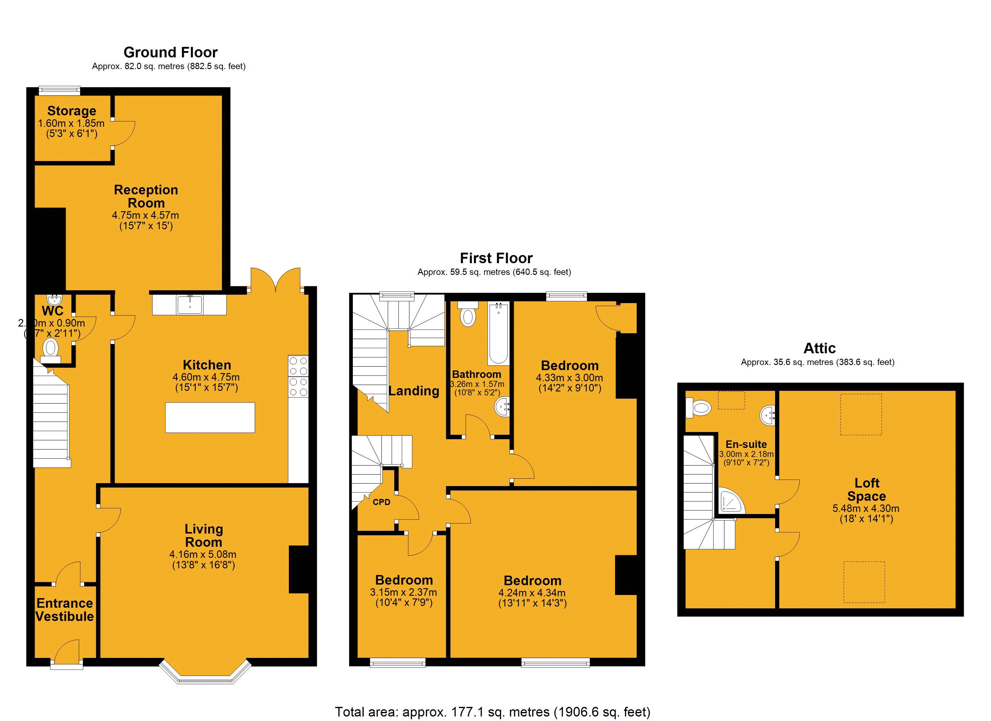 Churchill Street, Wallsend NE28, 3 bedroom terraced house for sale