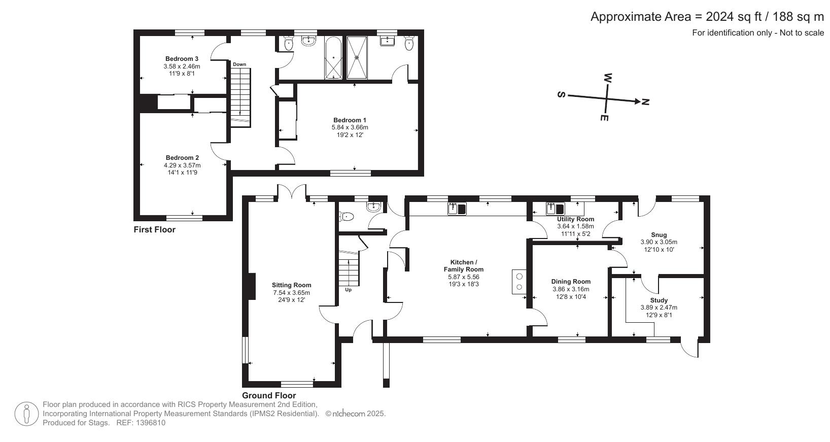 La Haye Cottage, School Lane, Bridport floorplan