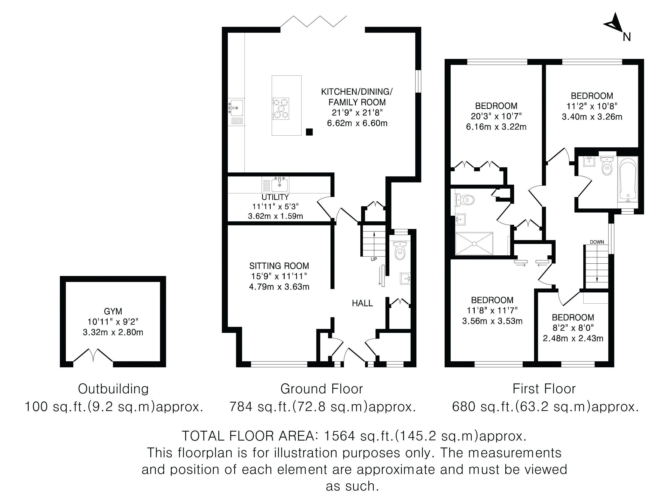 32, Manton Road, Hitchin floorplan