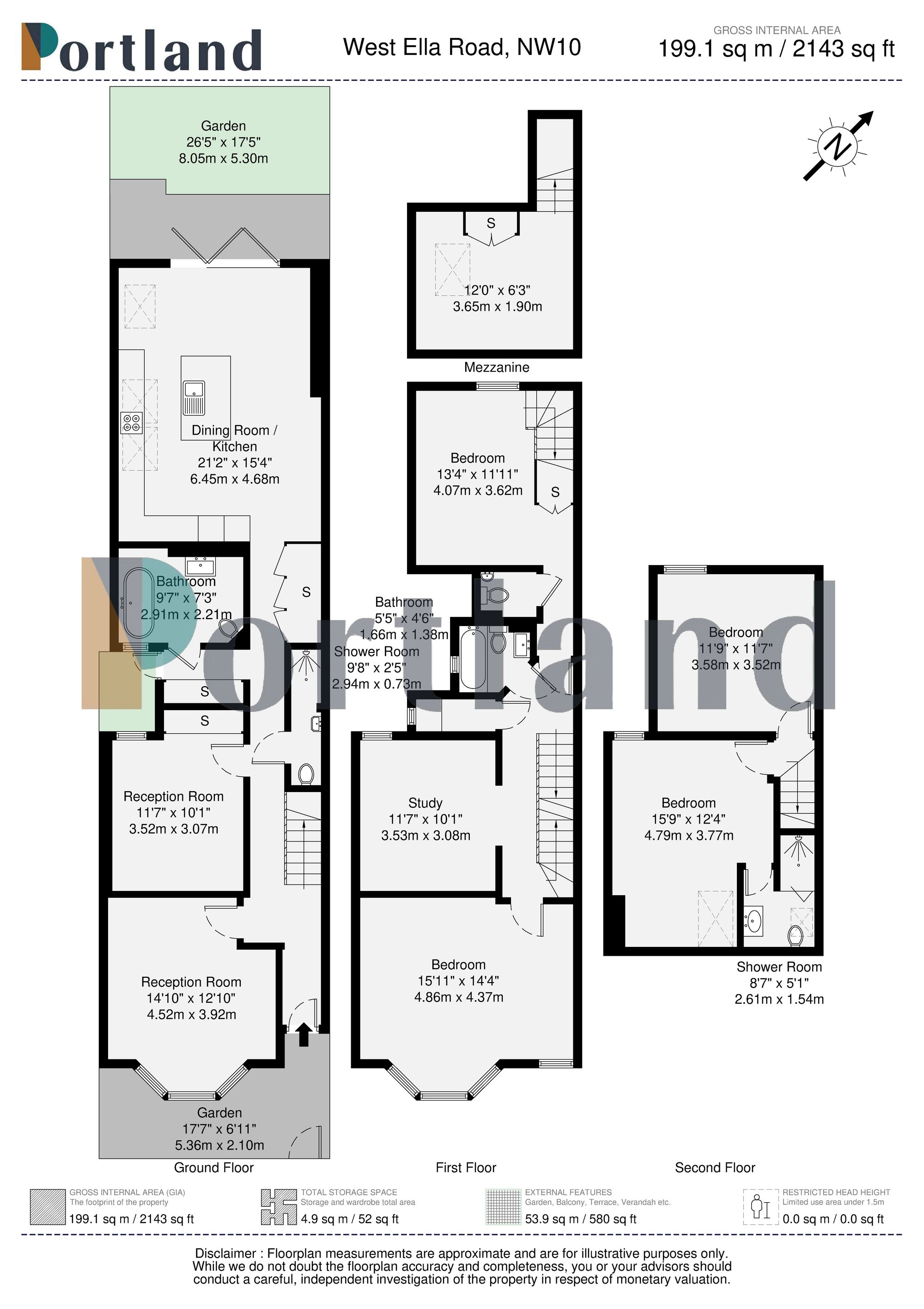 24 West Ella Road, London floorplan