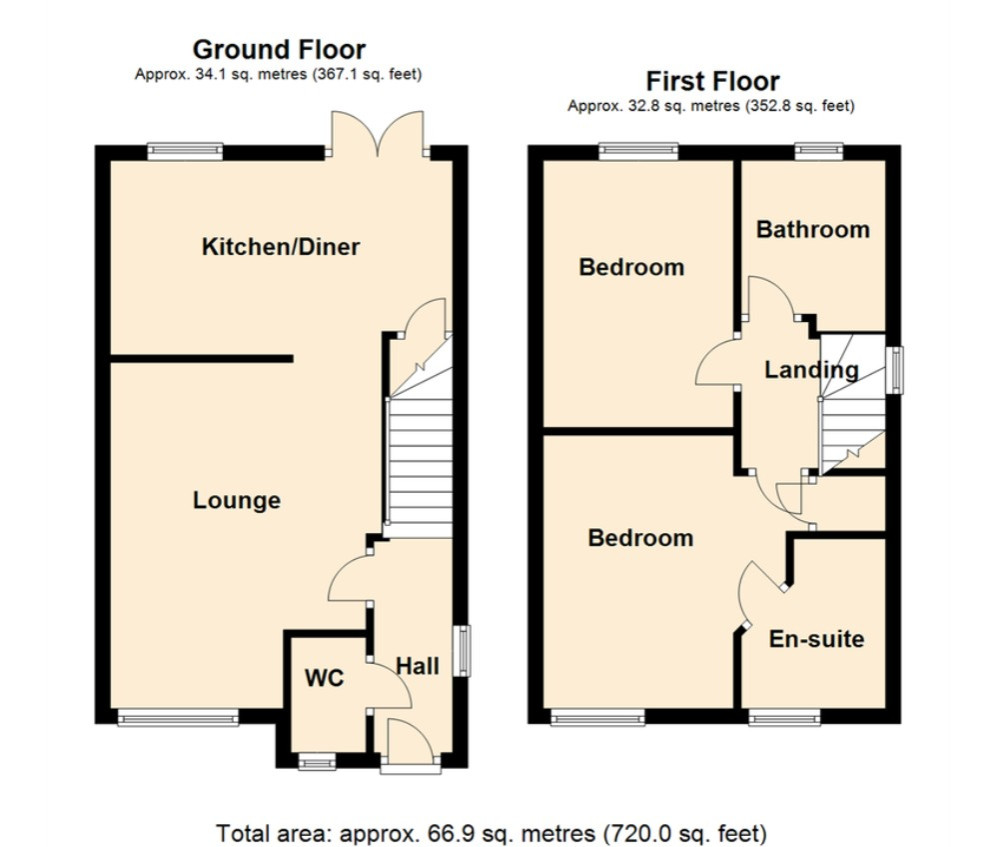 Barley Fields Close, Leeds floorplan