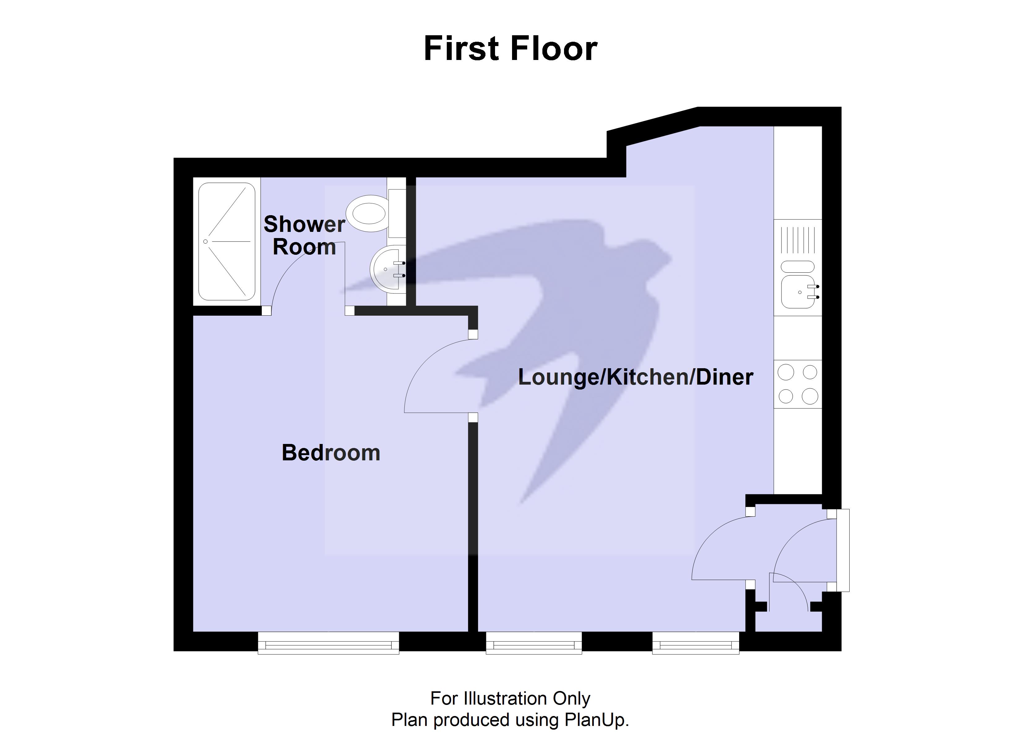 7 Prospect Court,, Foots Cray High Street, Sidcup floorplan