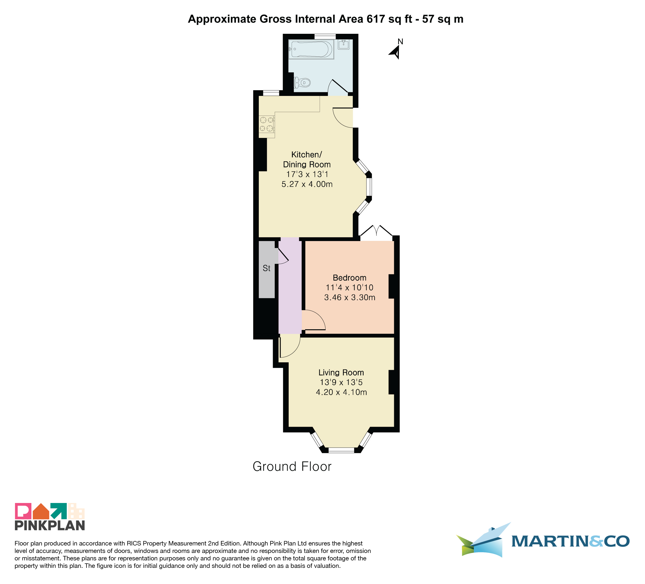 8a, Greenside Road, Croydon floorplan