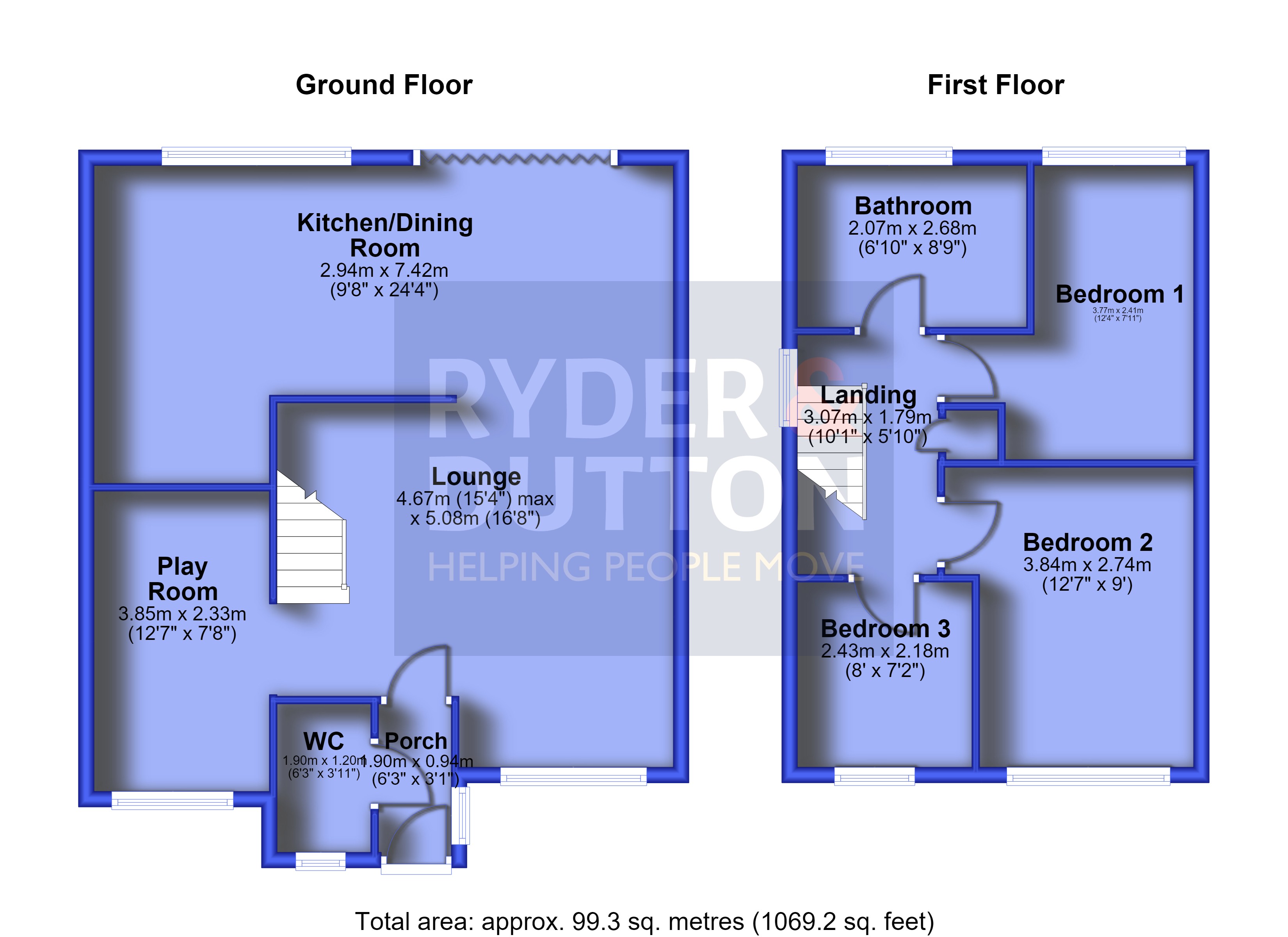 5, Wallwork Close, Rochdale floorplan