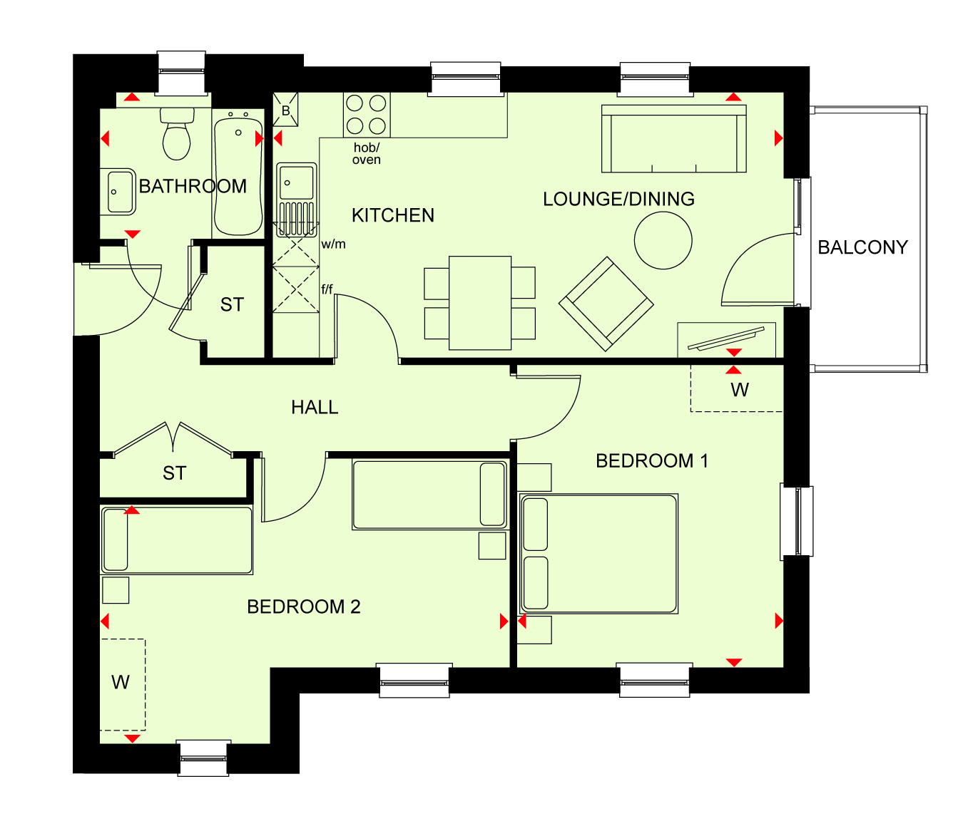 H871493, Barley Way, Grove, Wantage floorplan