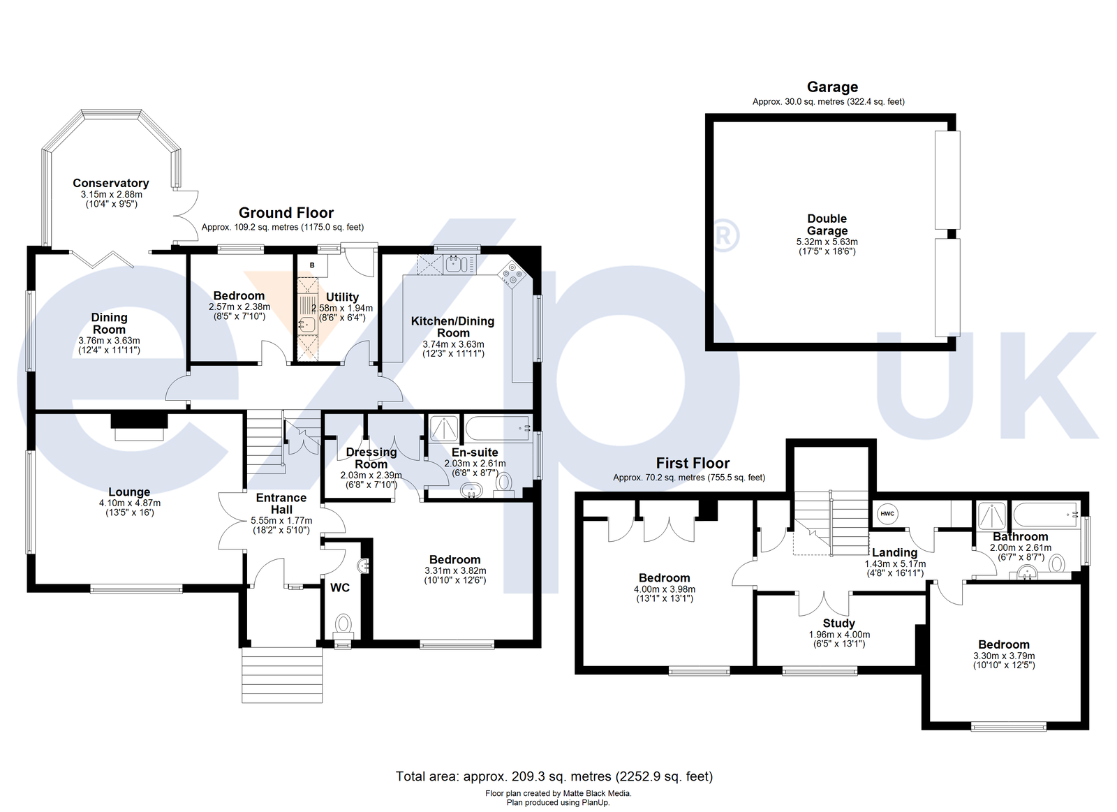Dale House, Washdyke Lane, Grantham floorplan