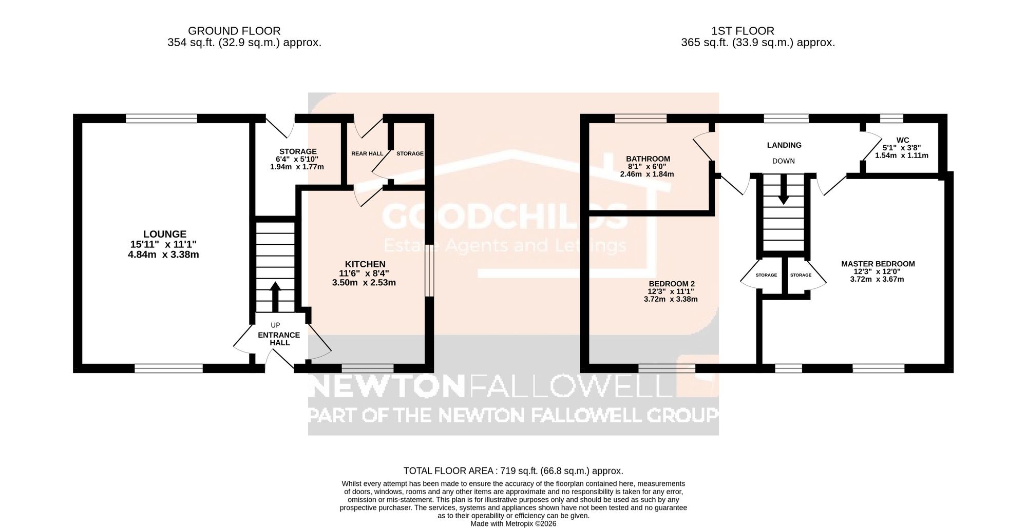 16 Wentlows Road, Stoke-On-Trent floorplan
