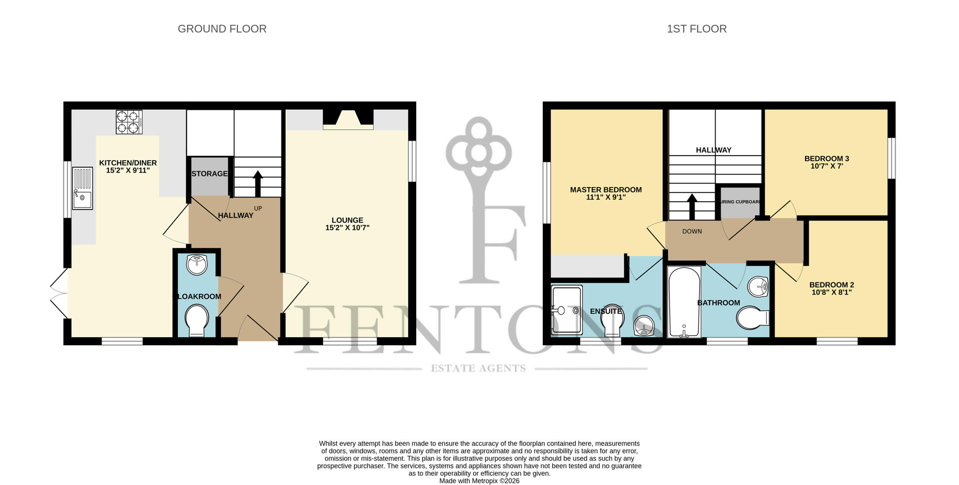 2, Grier Way, Clacton-On-Sea floorplan
