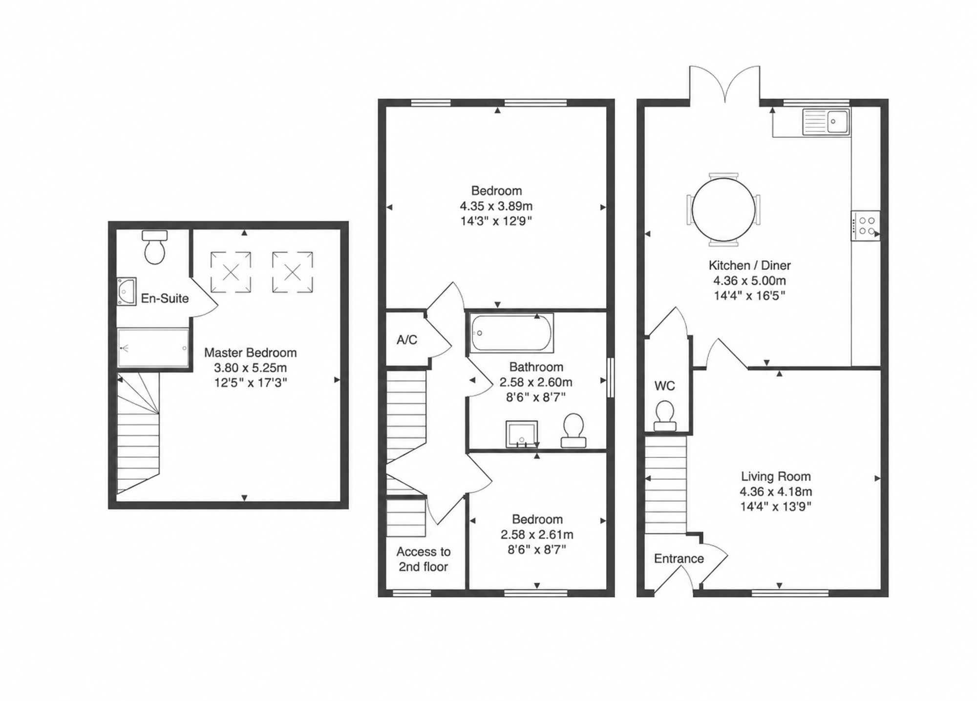 55 Horsepool Avenue, Leicestershire floorplan