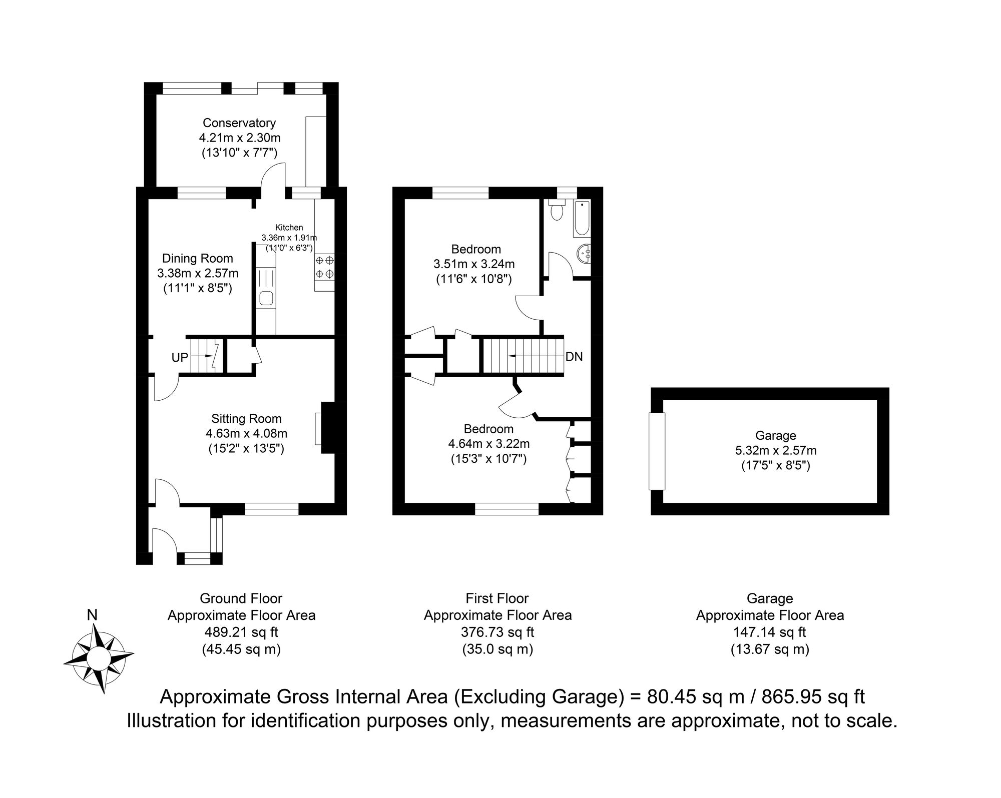 4 Manor Close, Lewes floorplan
